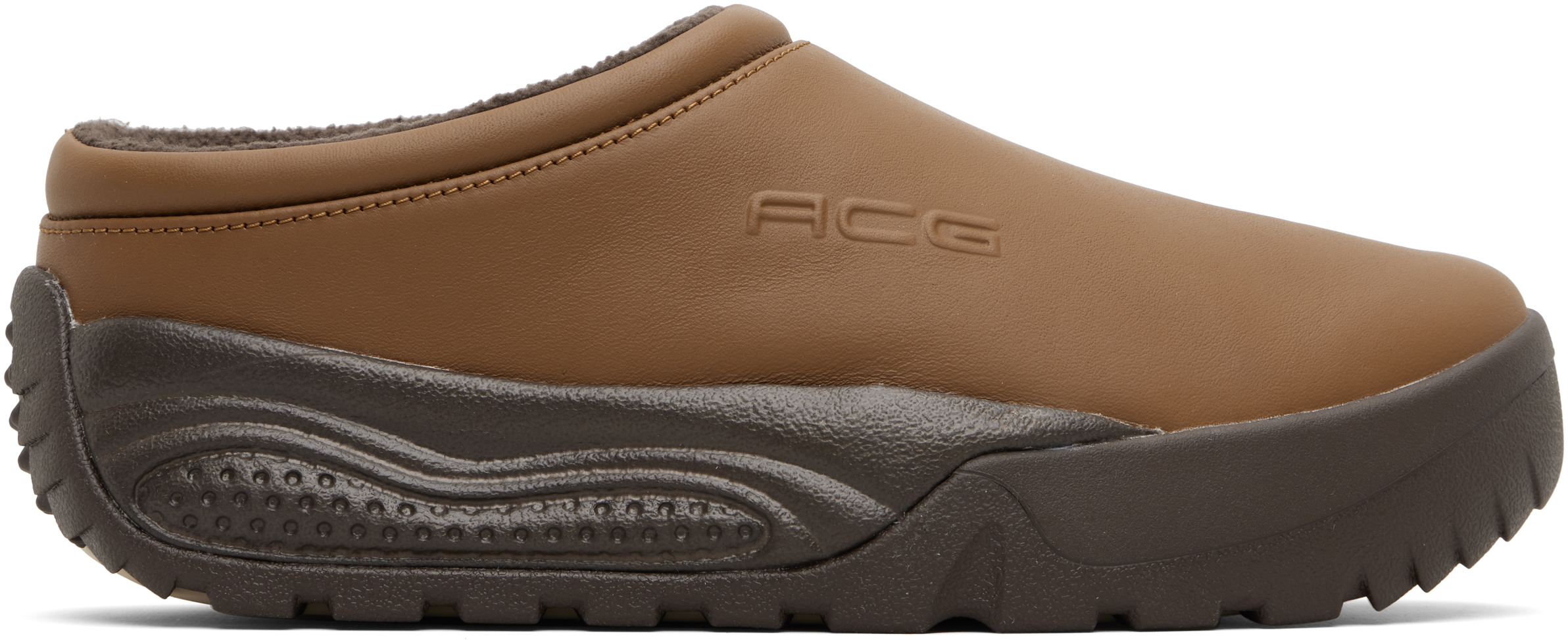 【未使用新品】Nike ACG スリッポンスニーカー ブラウン Nikeのブラウン ACG Rufus スリッポンがセール中