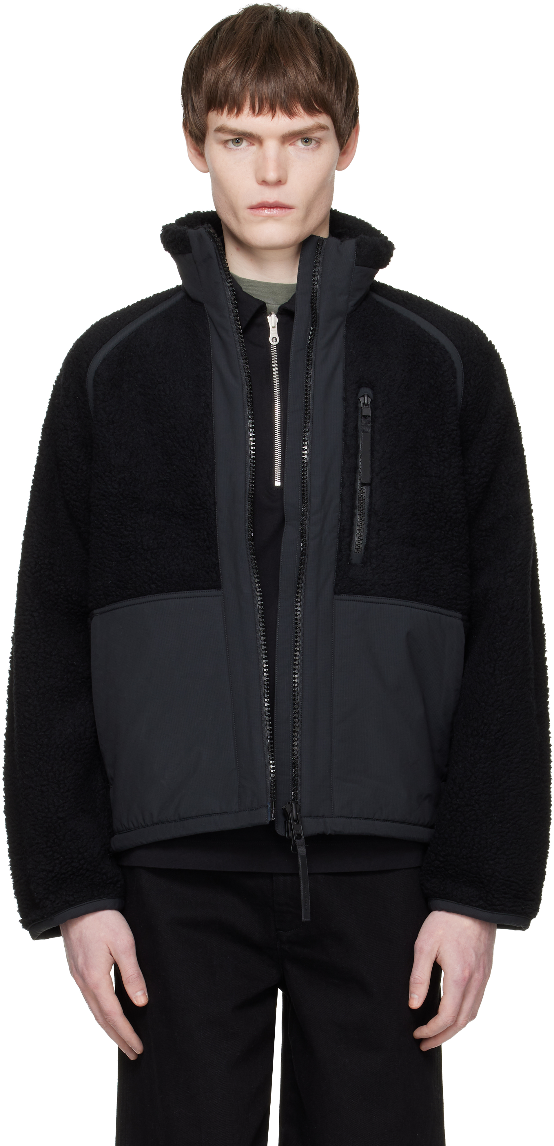 Canada Goose Black Westport Fleece Jacket