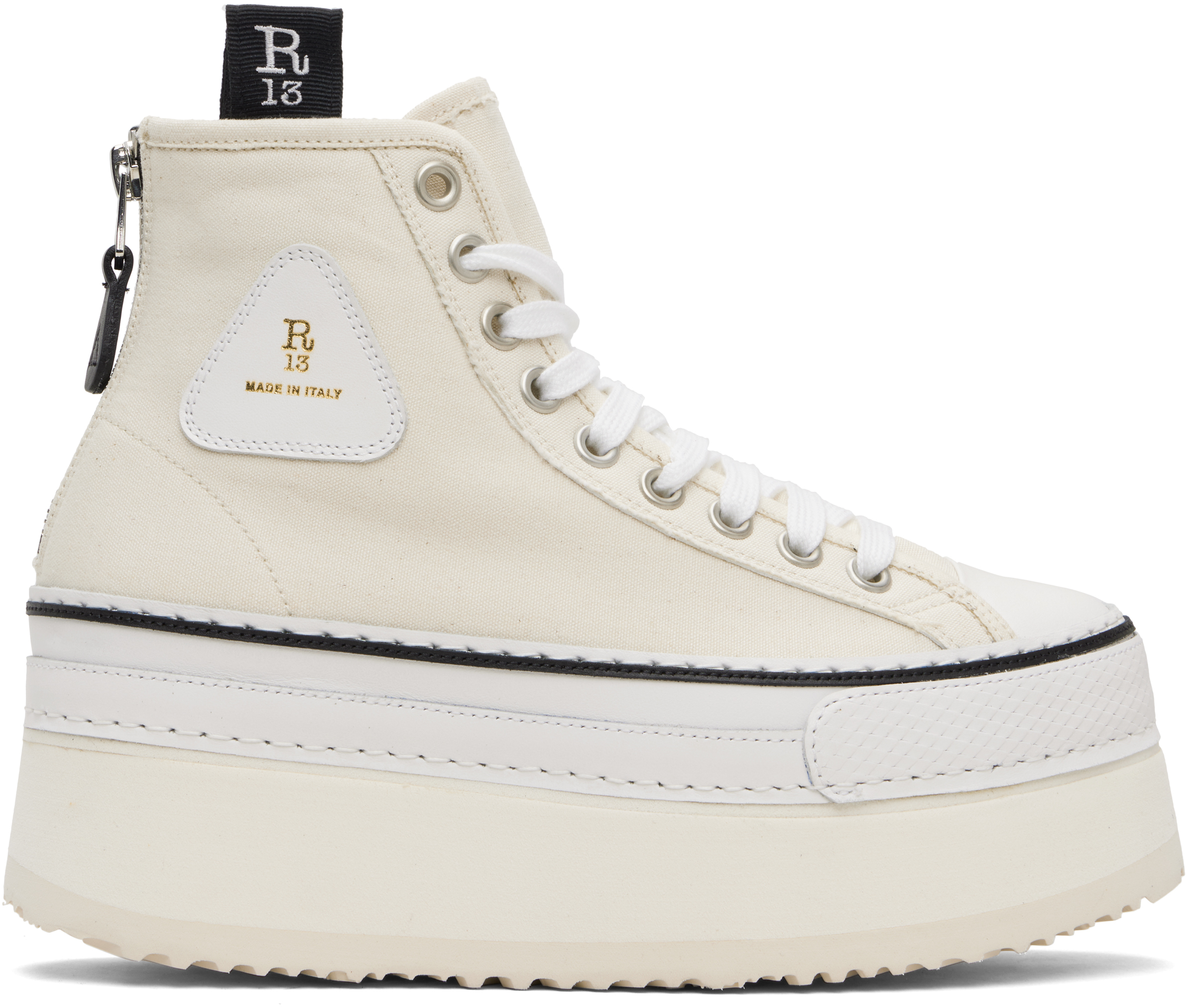 Off-White Courtney Platform High Top Sneakers