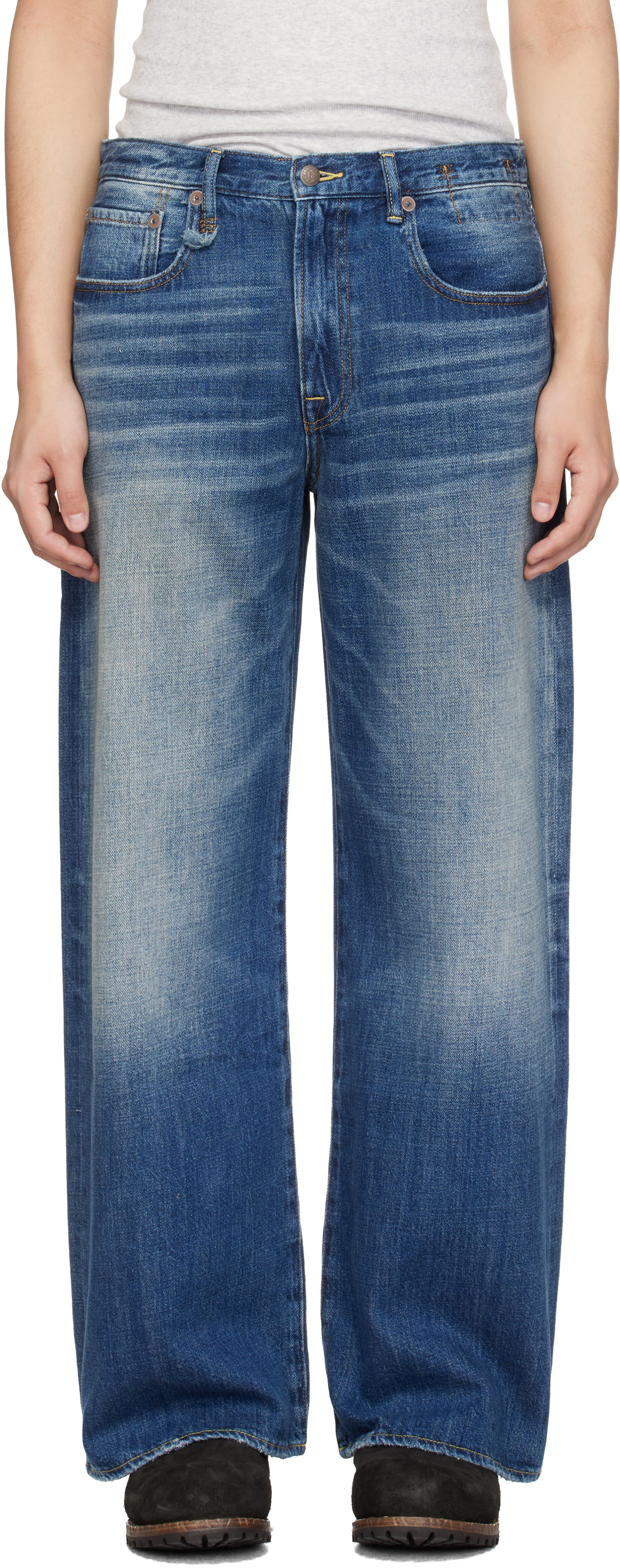 R13 Blue D'arcy Jeans