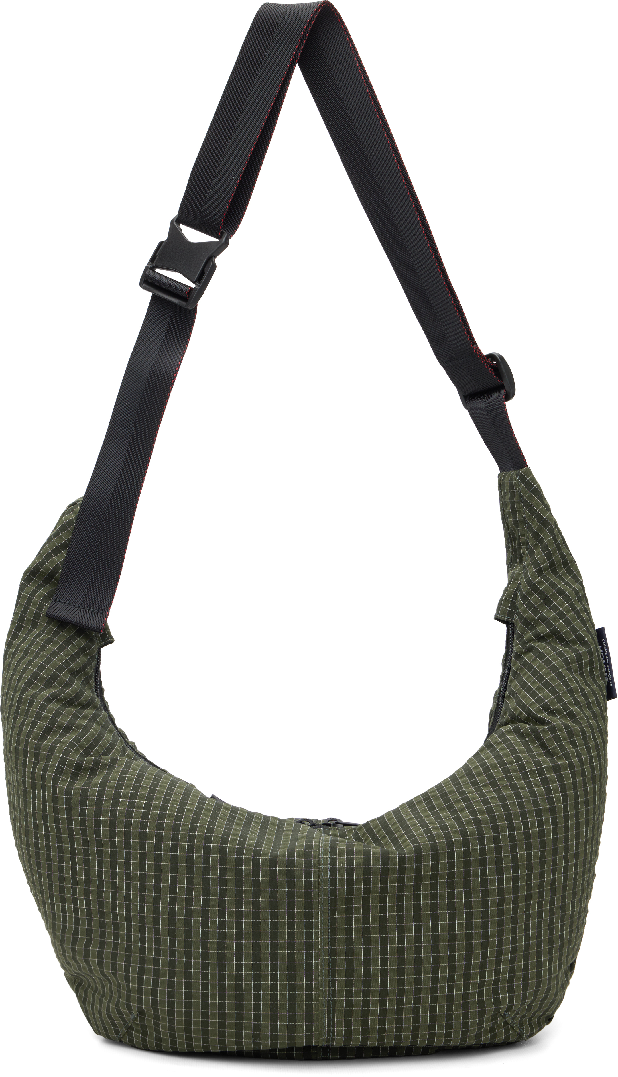 Green Grid Check Pattern Bag