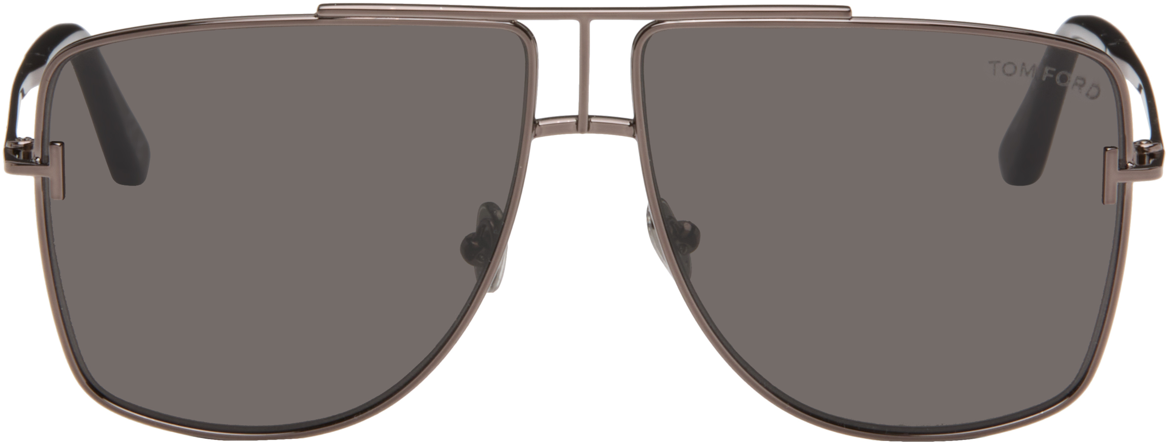 TOM FORD: ブラック Elliot サングラス | SSENSE 日本