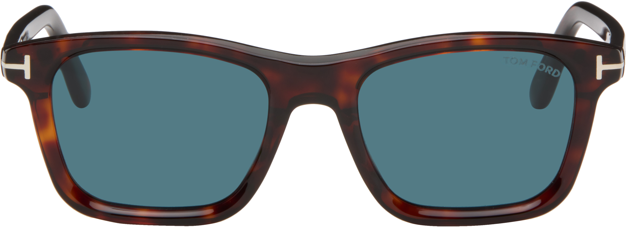 TOM FORD: ブラウン Barron サングラス | SSENSE 日本