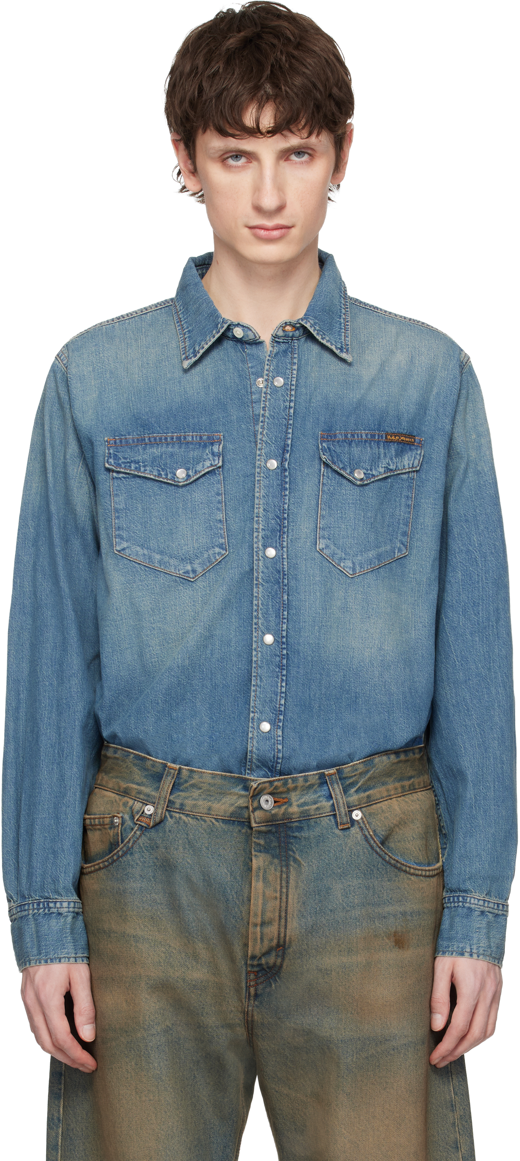 美品！Nudie Jeans デニムシャツ 【公式通販】