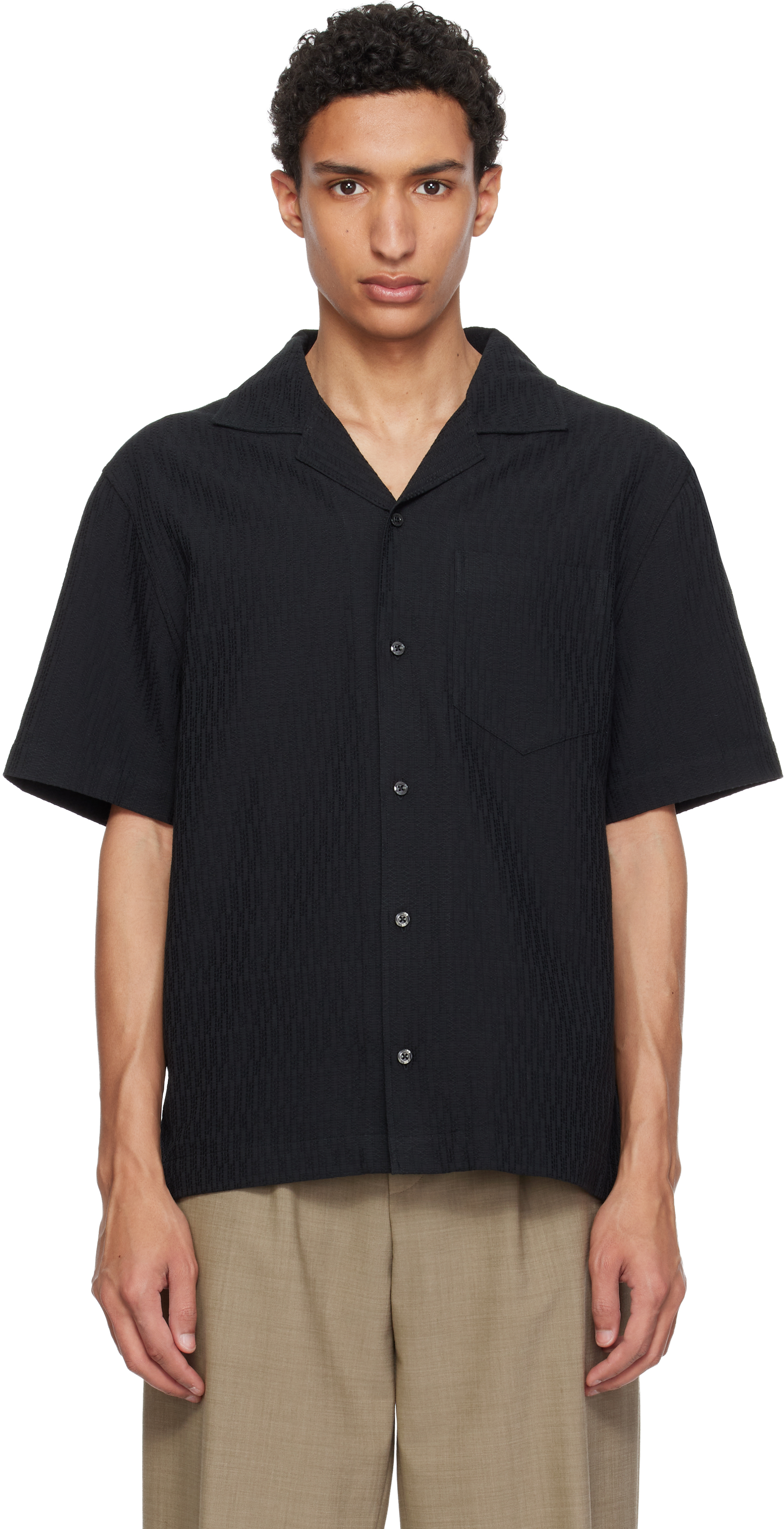 black party dresses for juniors Hugo Boss Men's Stretch Cotton Slim Fit Polo Shirt with Branding main image 1