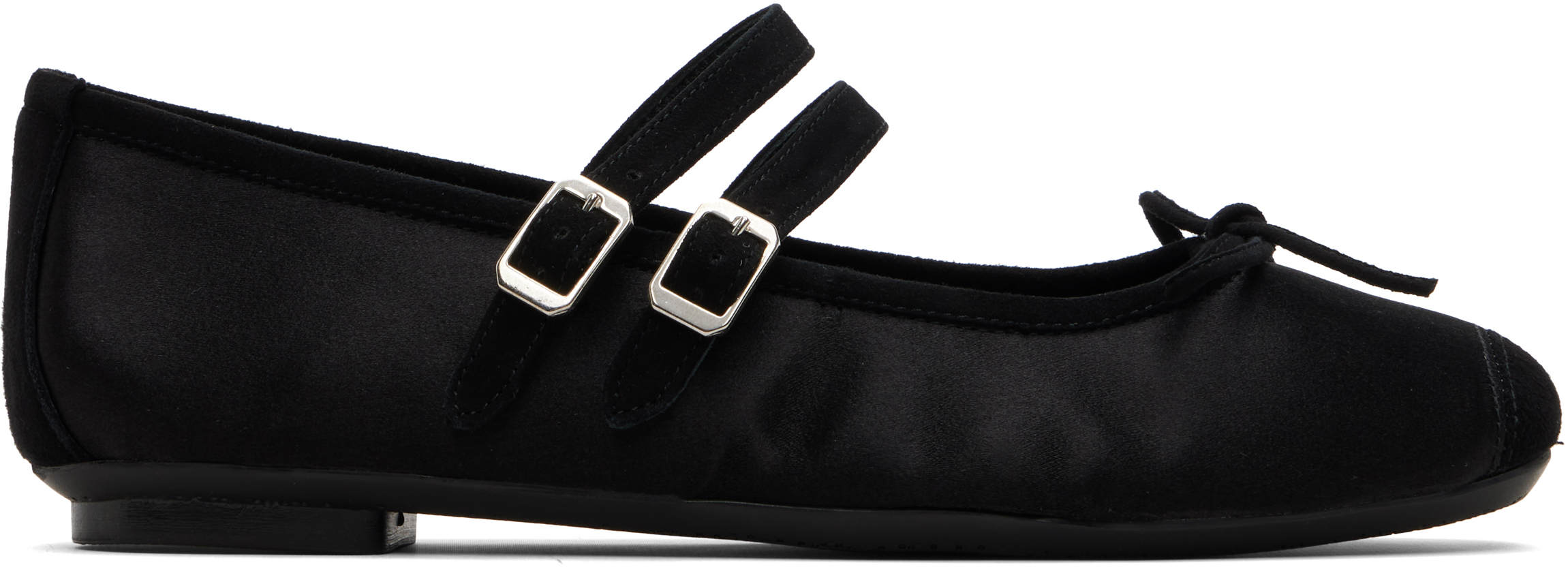 Hai Black Requins Edition Hemily Ballerina Flats In Black