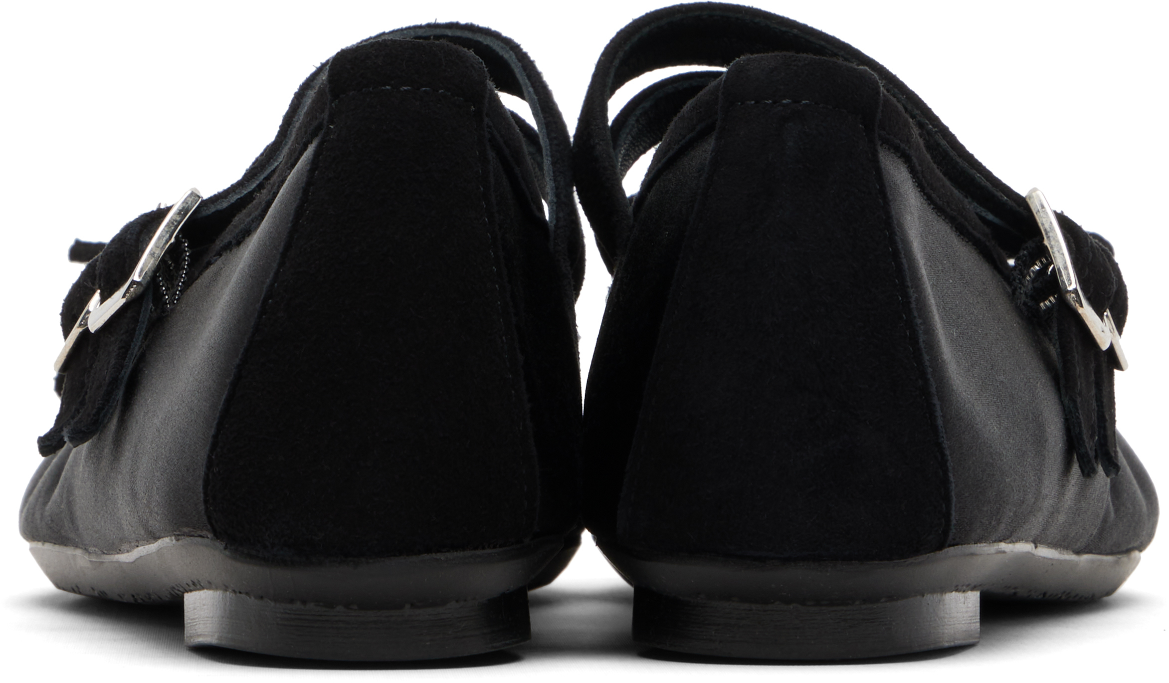 Hai Black Requins Edition Hemily Ballerina Flats In Black