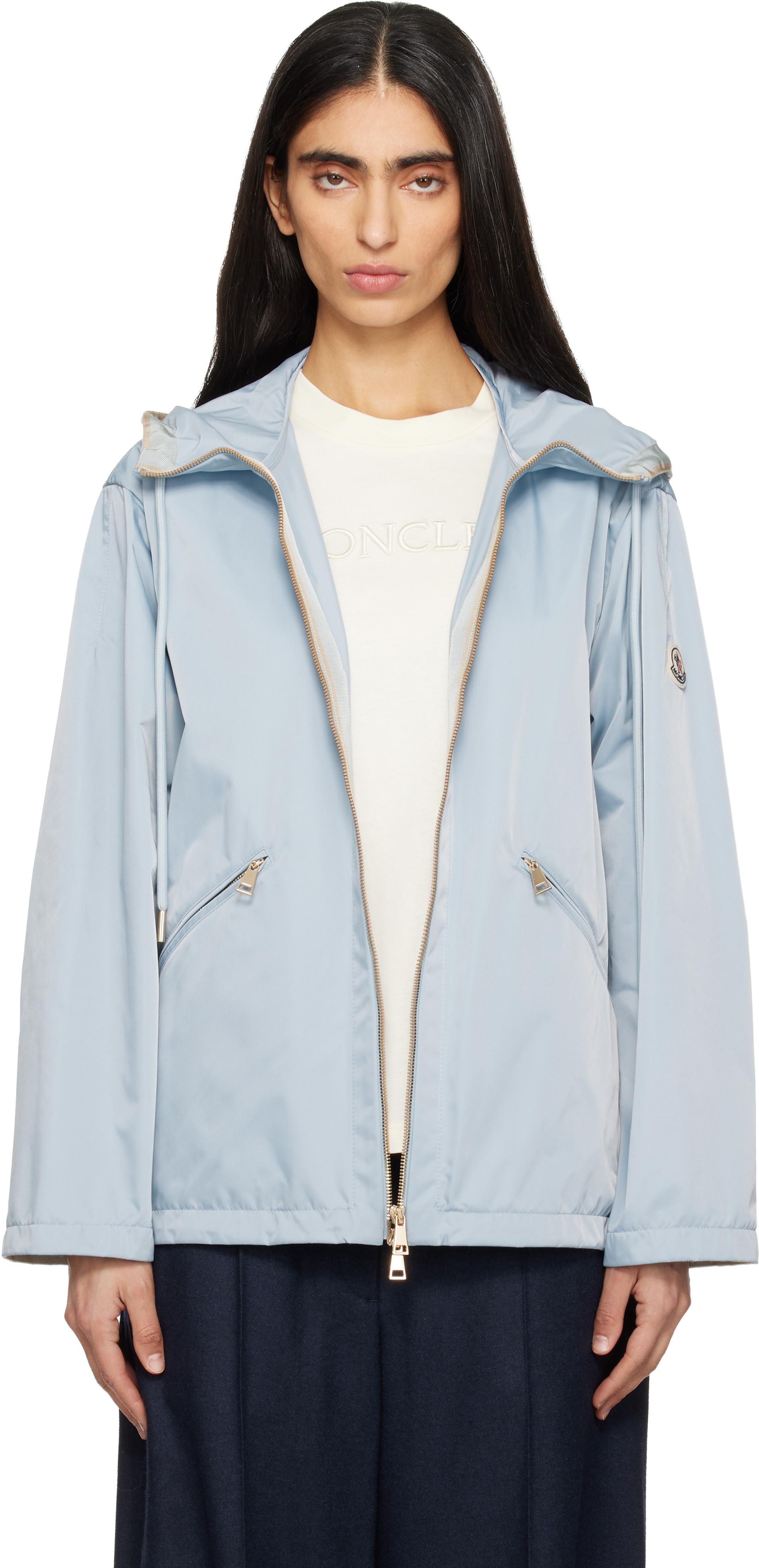 MONCLER フード付きカバーオール80cm MONCLER ◇ BABY くま耳 ジップアップ カバーオール 関税込 (MONCLER
