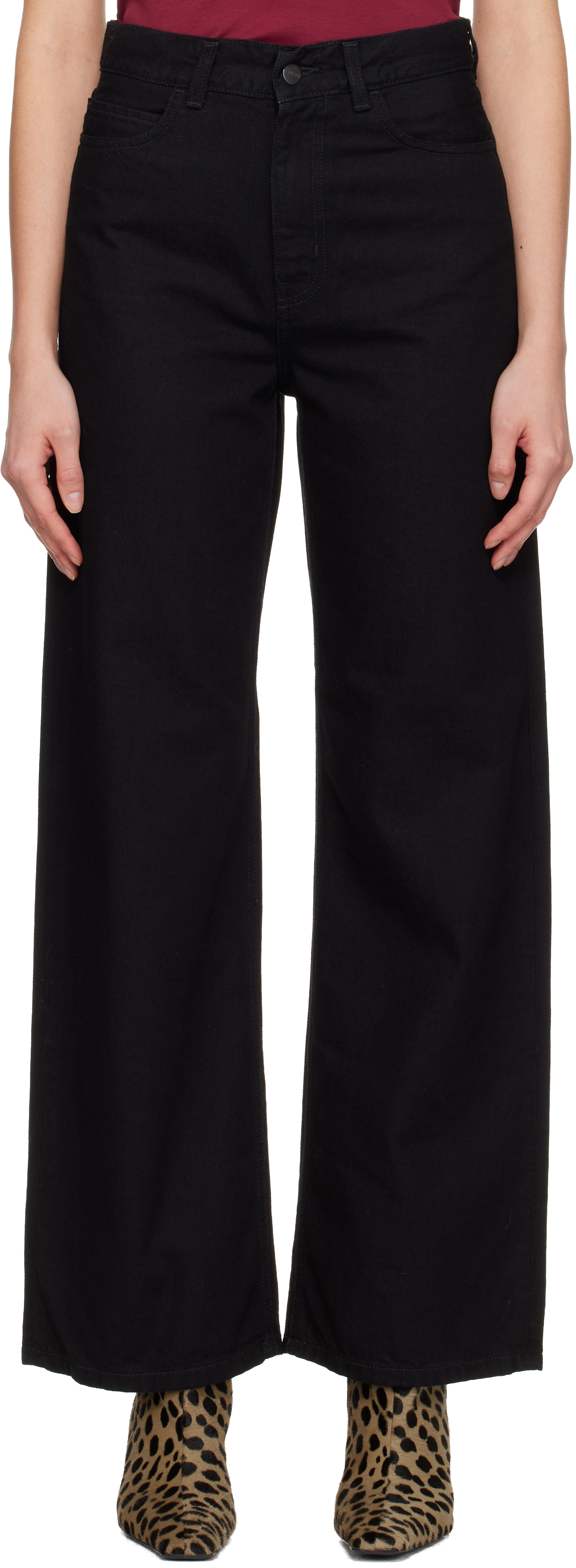 Carhartt Black Jane Jeans In Black