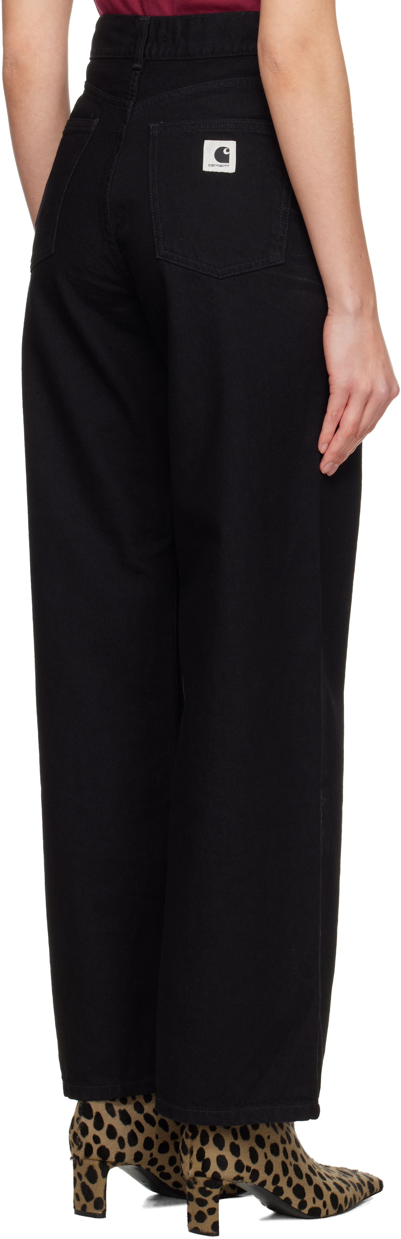 Carhartt Black Jane Jeans In Black