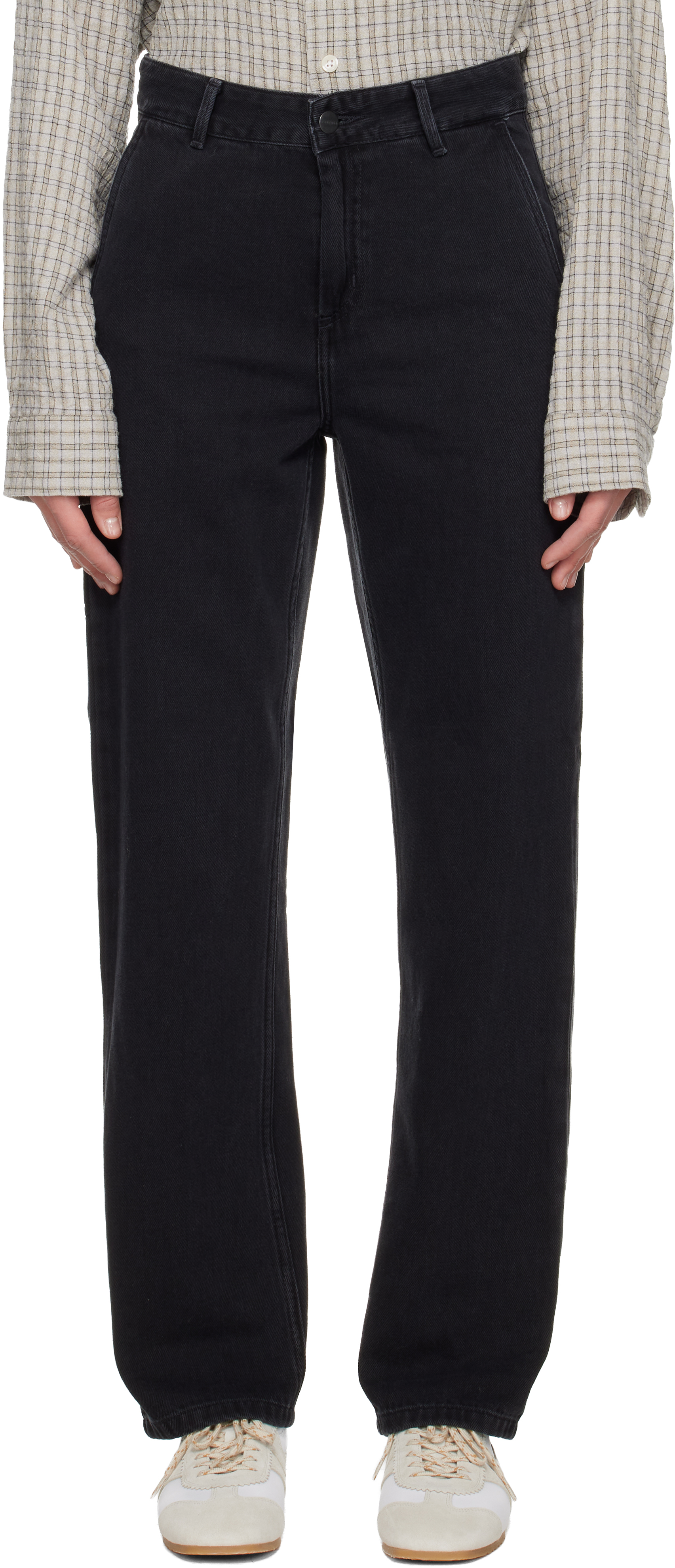 Carhartt Black Pierce Straight Jeans