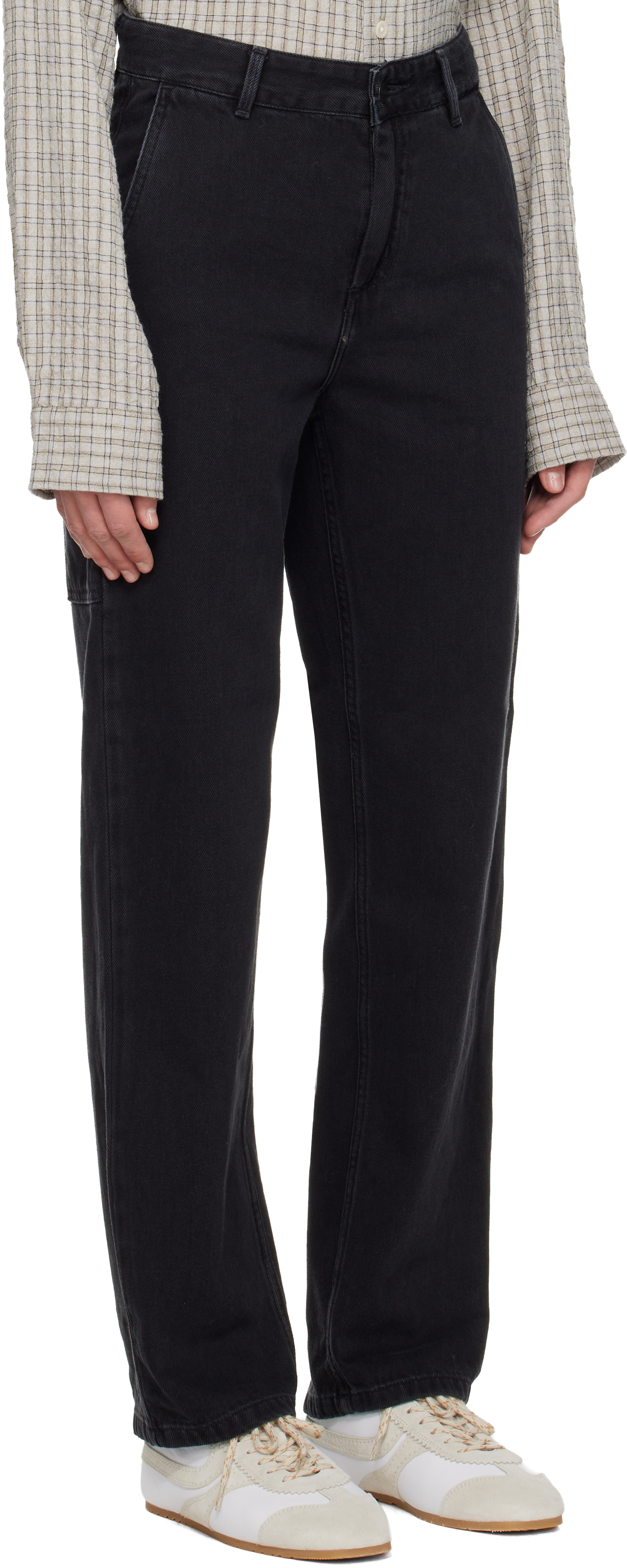 Carhartt Black Pierce Straight Jeans