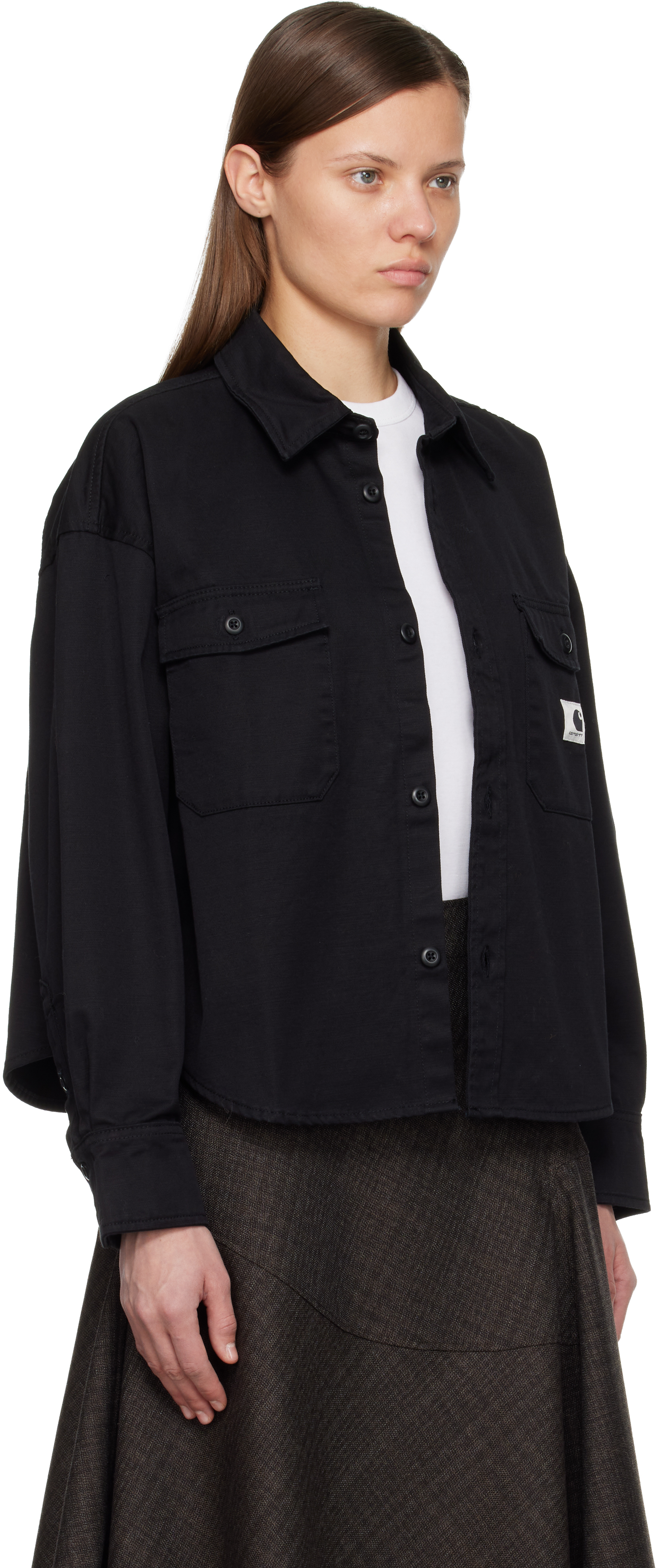 Carhartt Black Kelly Shirt In Multi