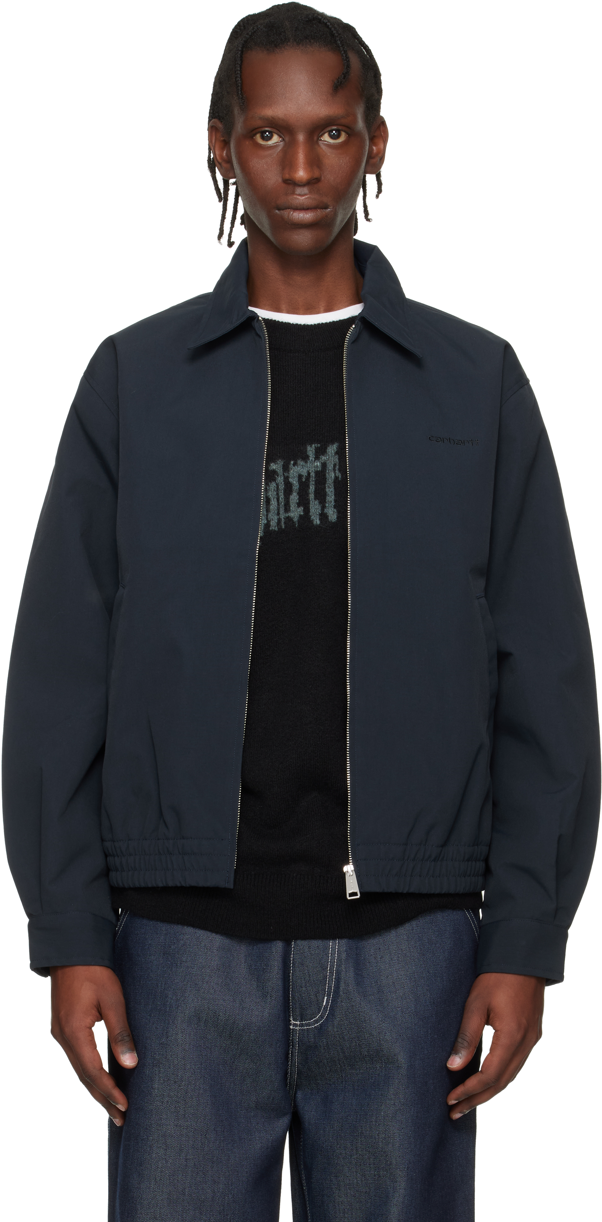 Carhartt Work In Progress: ブラック Neven ジャケット | SSENSE 日本