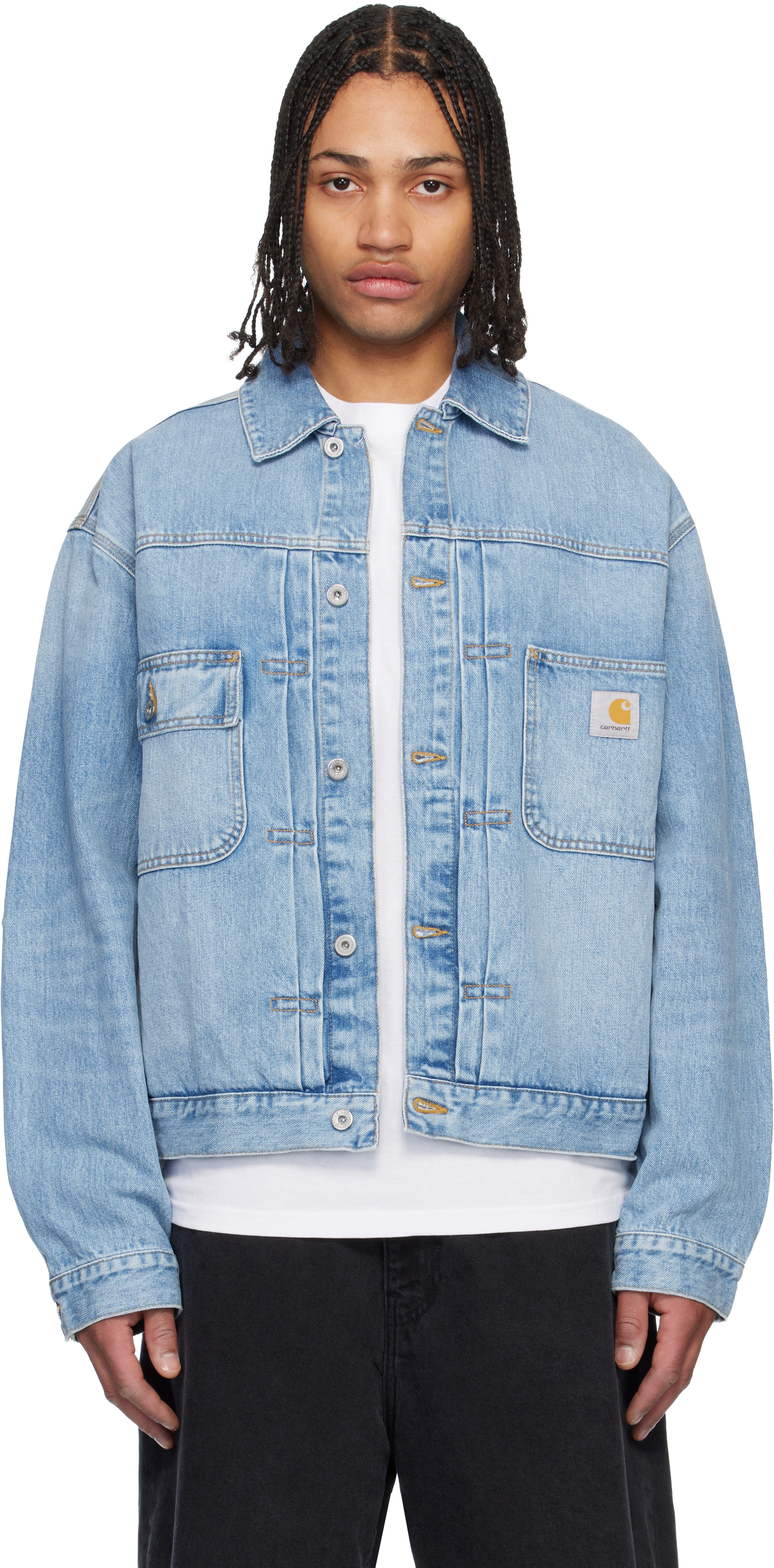 Carhartt デニムブルー ジャケット Carhartt（カーハート）の「Carhartt デニムジャケット（デニム