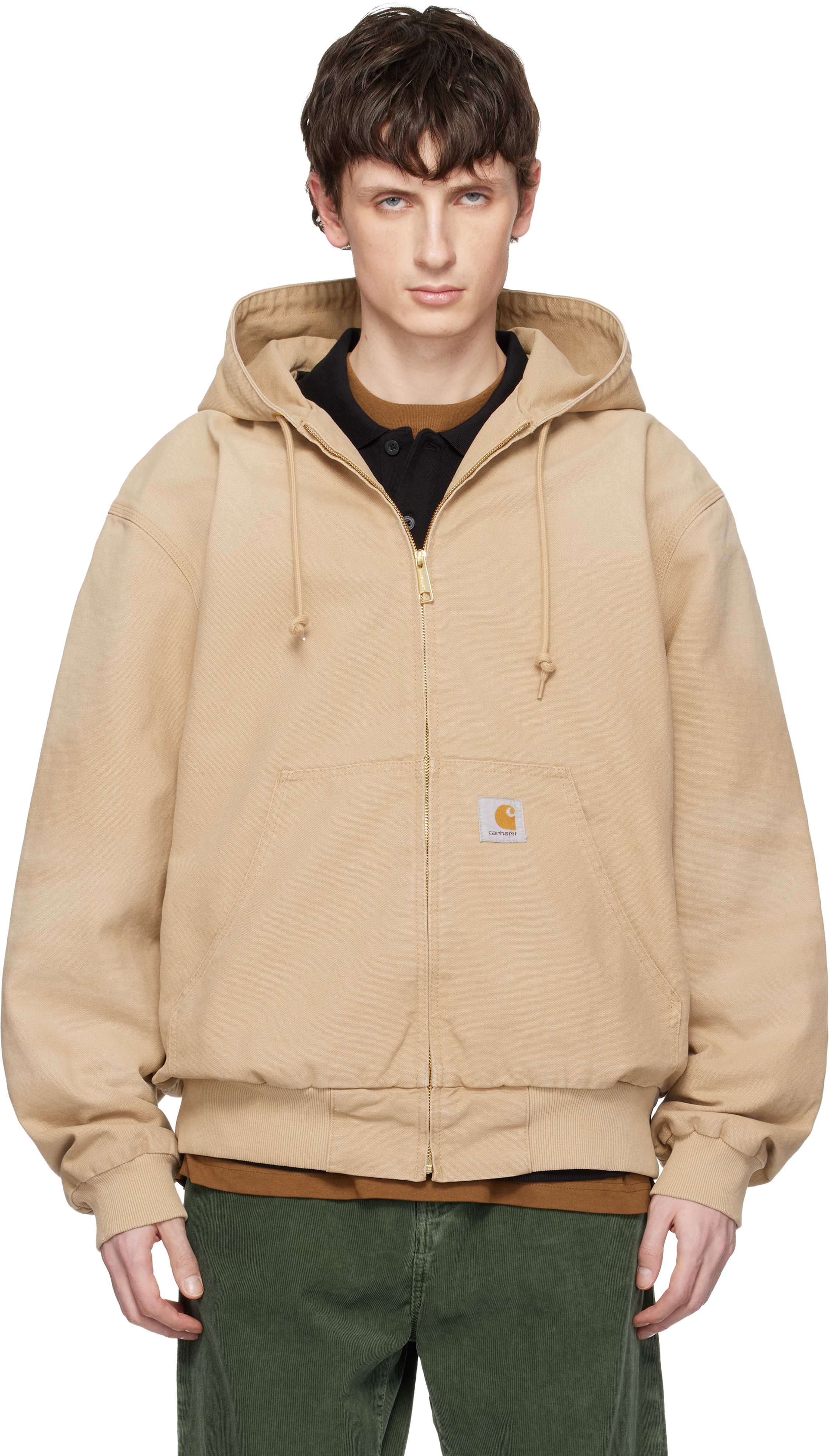 Carhartt Work In Progress: ベージュ OG Active ジャケット | SSENSE 日本