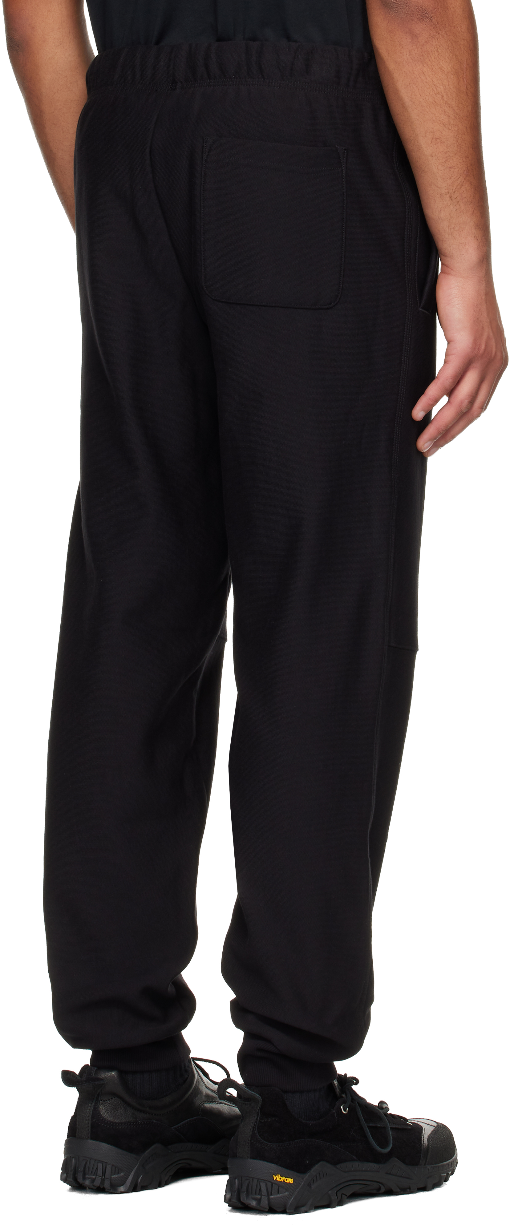 Carhartt Black American Script Jogging Sweatpants In Multi