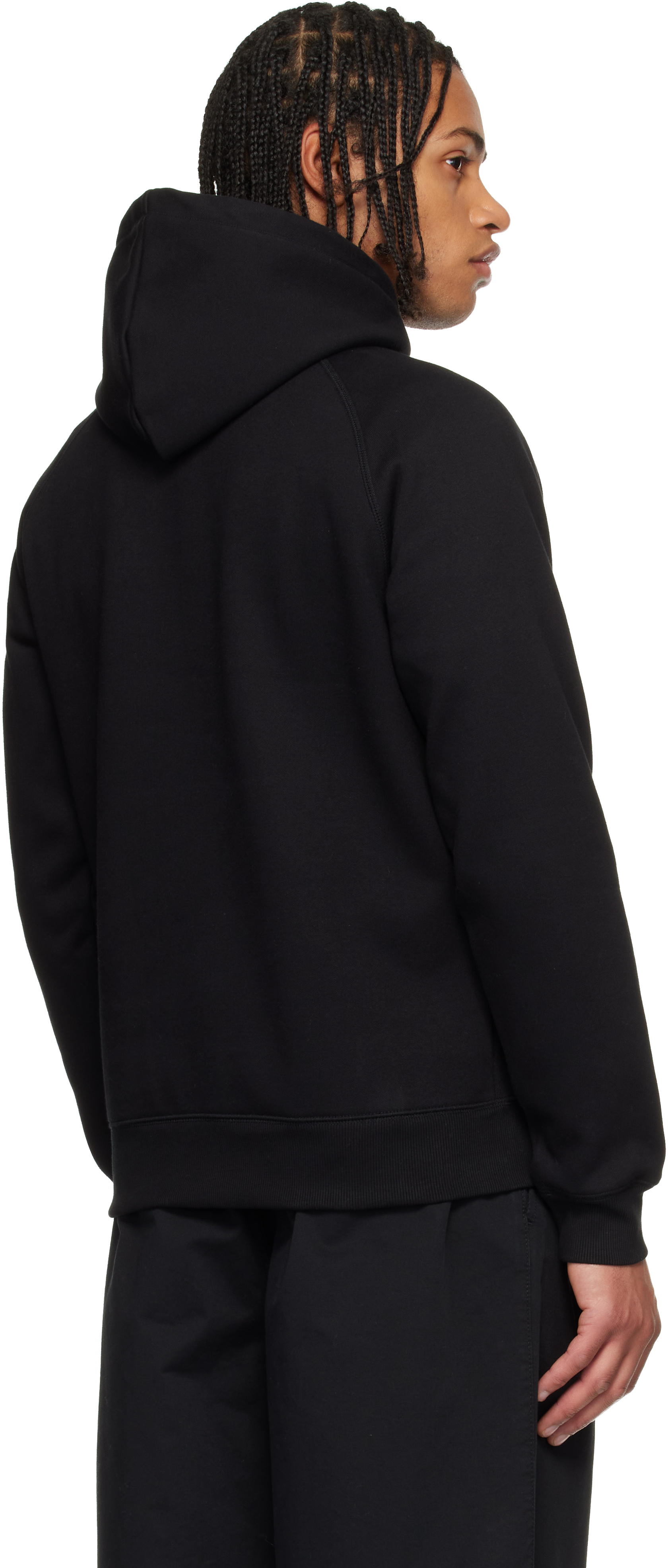 Carhartt Black Chase Hoodie In Black