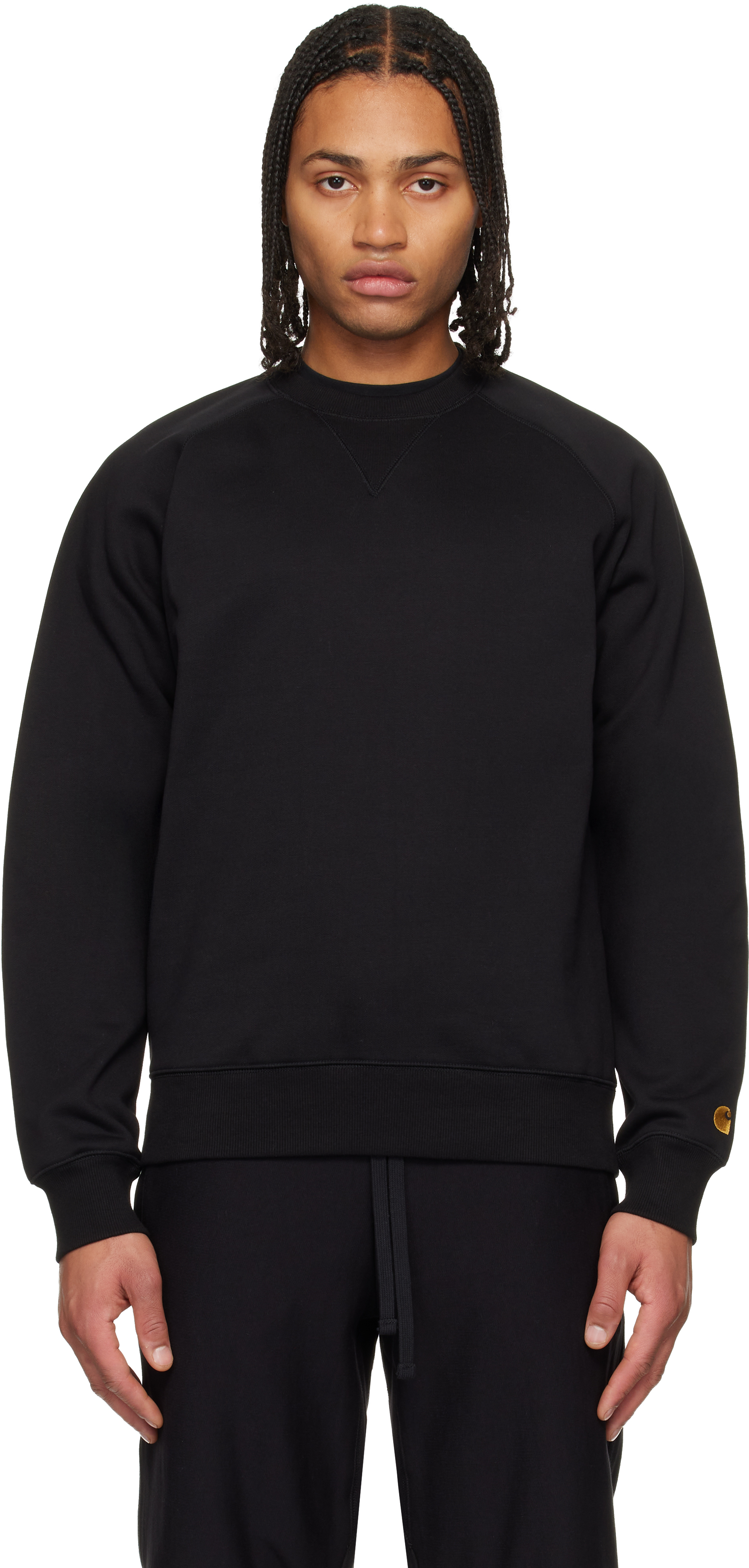 Carhartt Black Chase Sweatshirt