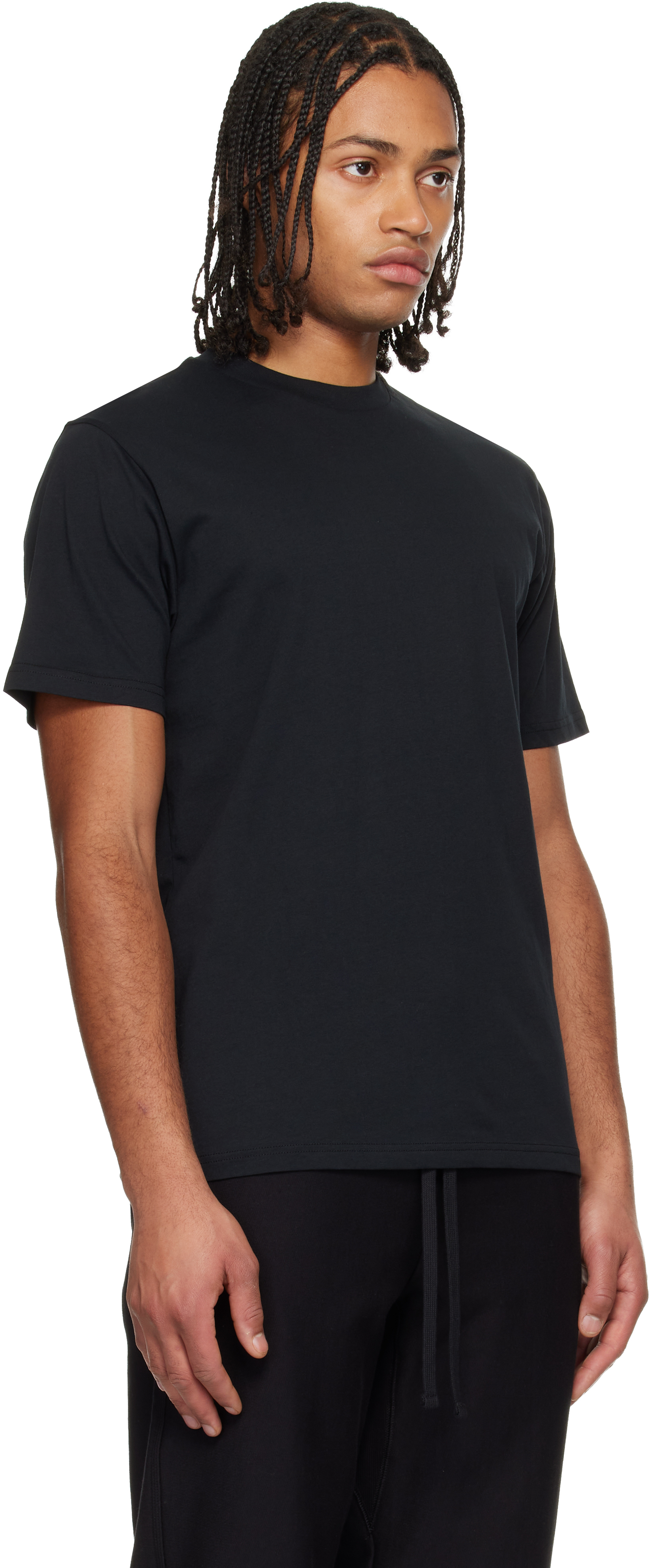 Carhartt Two-pack Black Standard Crew Neck T-shirts In Black