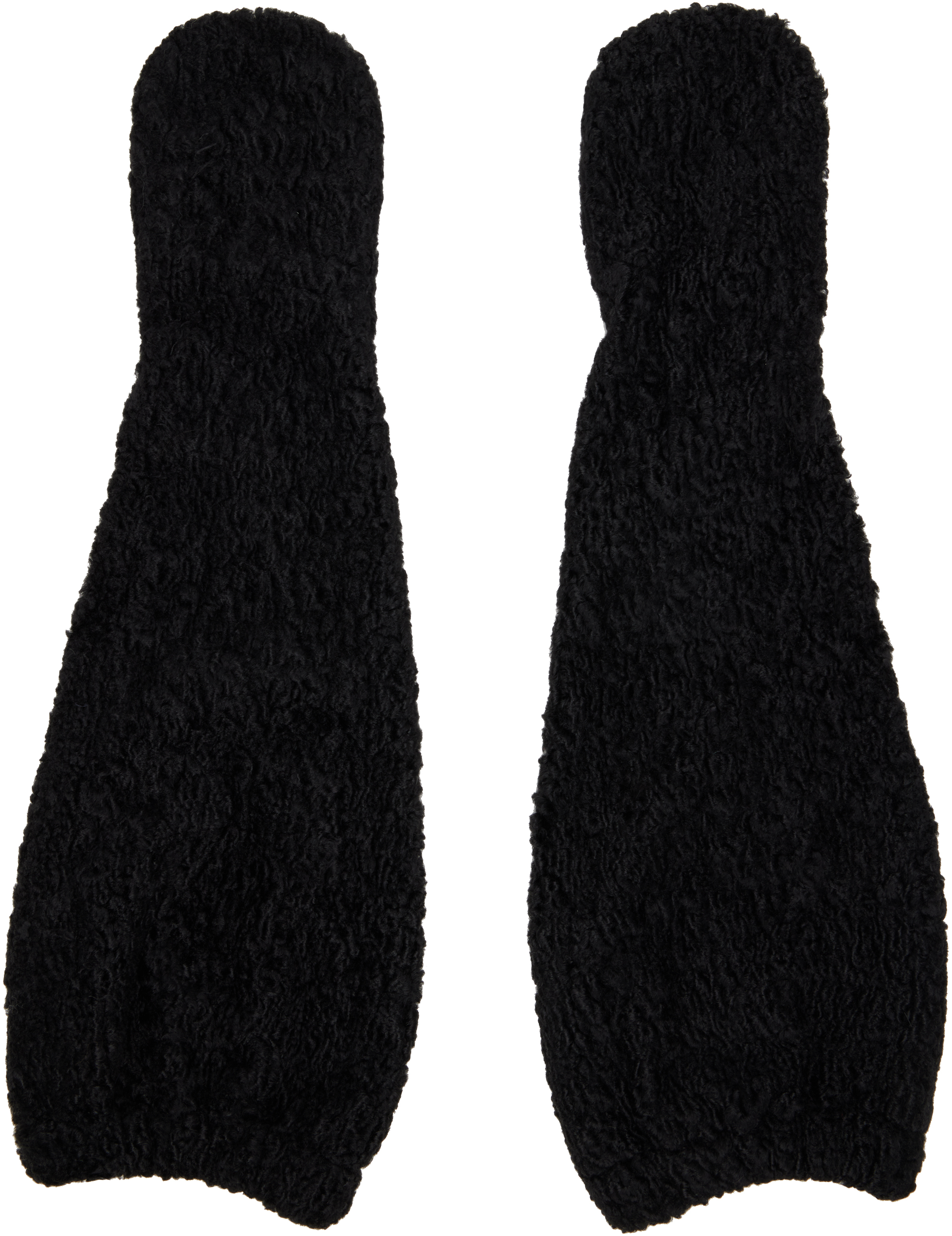 Nicklas Skovgaard Ssense Exclusive Black Eva Mitts