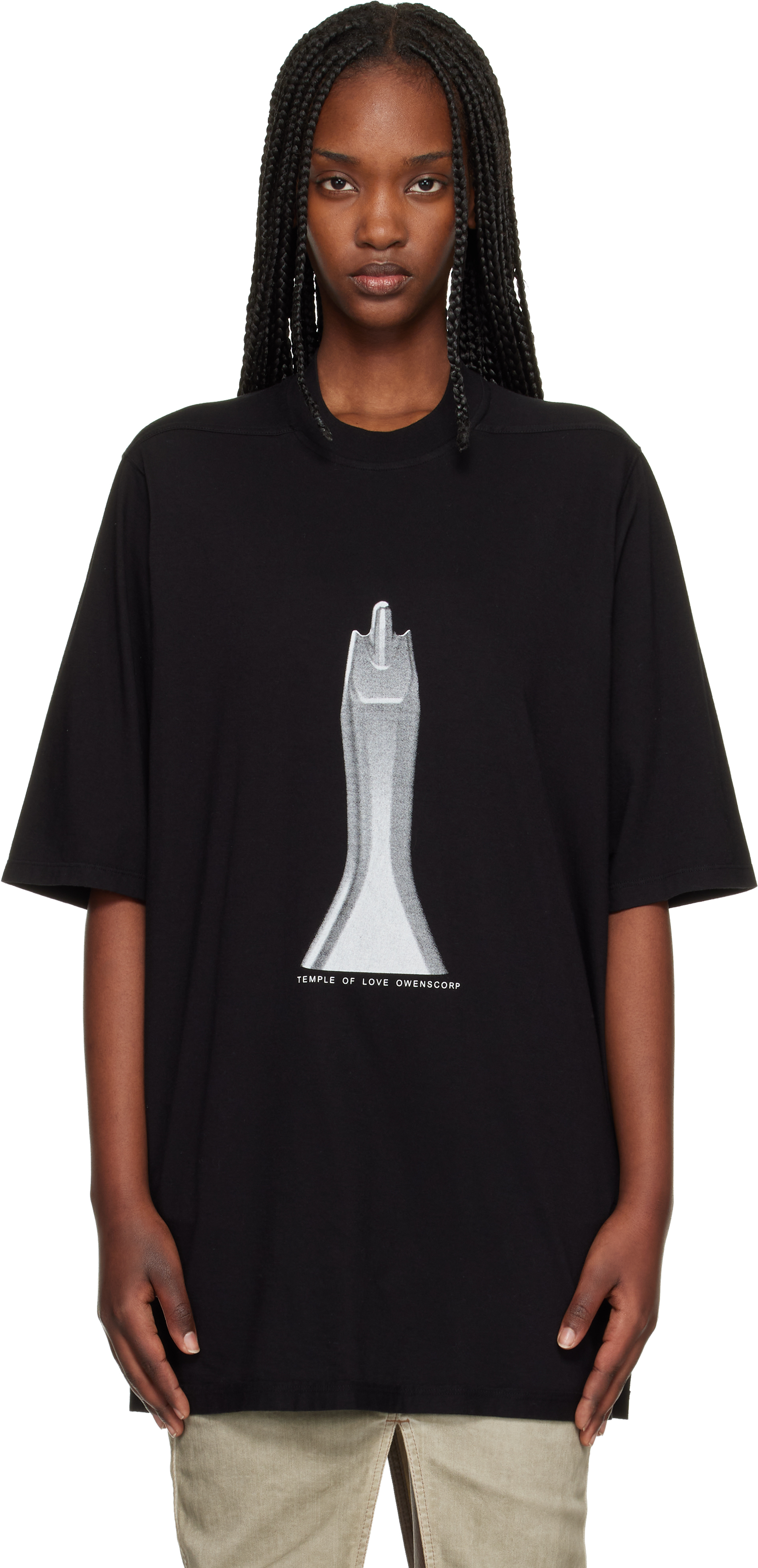 ☆彡リックオウエンス スラブ ダークブラウンロングカットソータンクトップS Rick Owens Lilies: Brown Concordians Sahara Tank Top | SSENSE