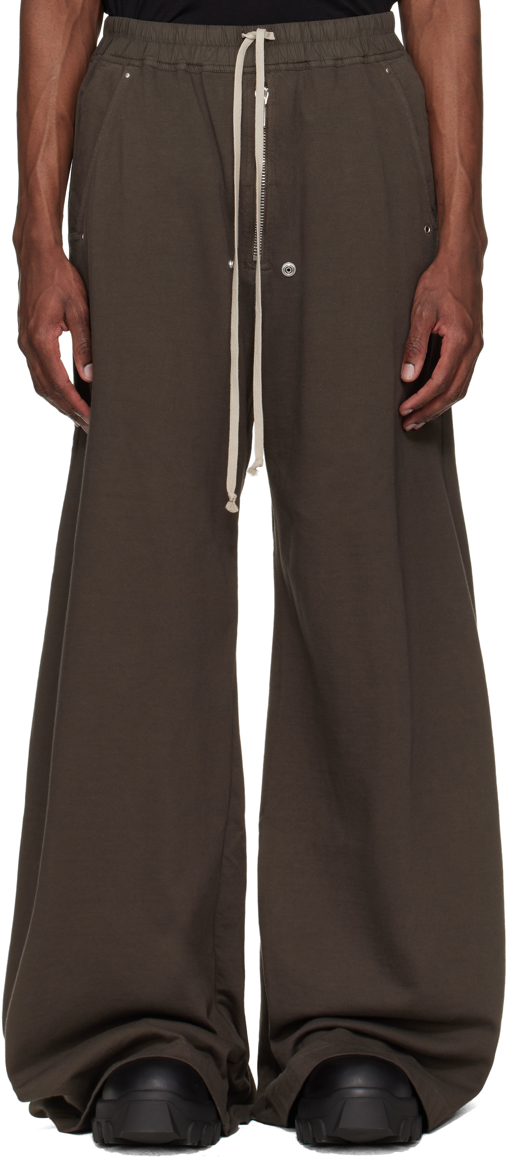 【限定】RICK OWENS DRKSHDW BELA SWEATPANTS Rick Owens DRKSHDW Gray Geth Belas Sweatpants Rick Owens Drkshdw