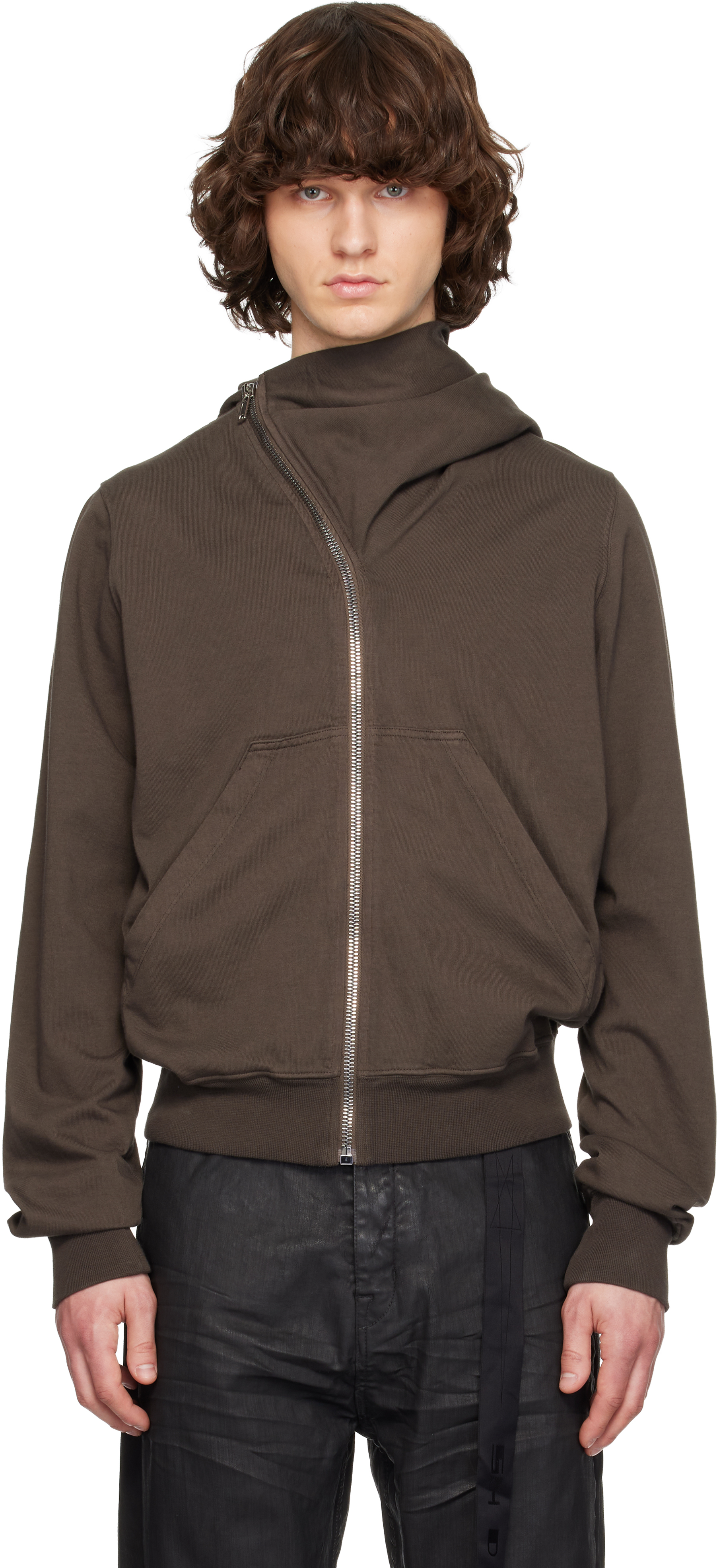 Rick owens 25ss knit hoodie リックオウエンス Rick Owens Black Porterville Alpaca Knit Hoodie Rick Owens
