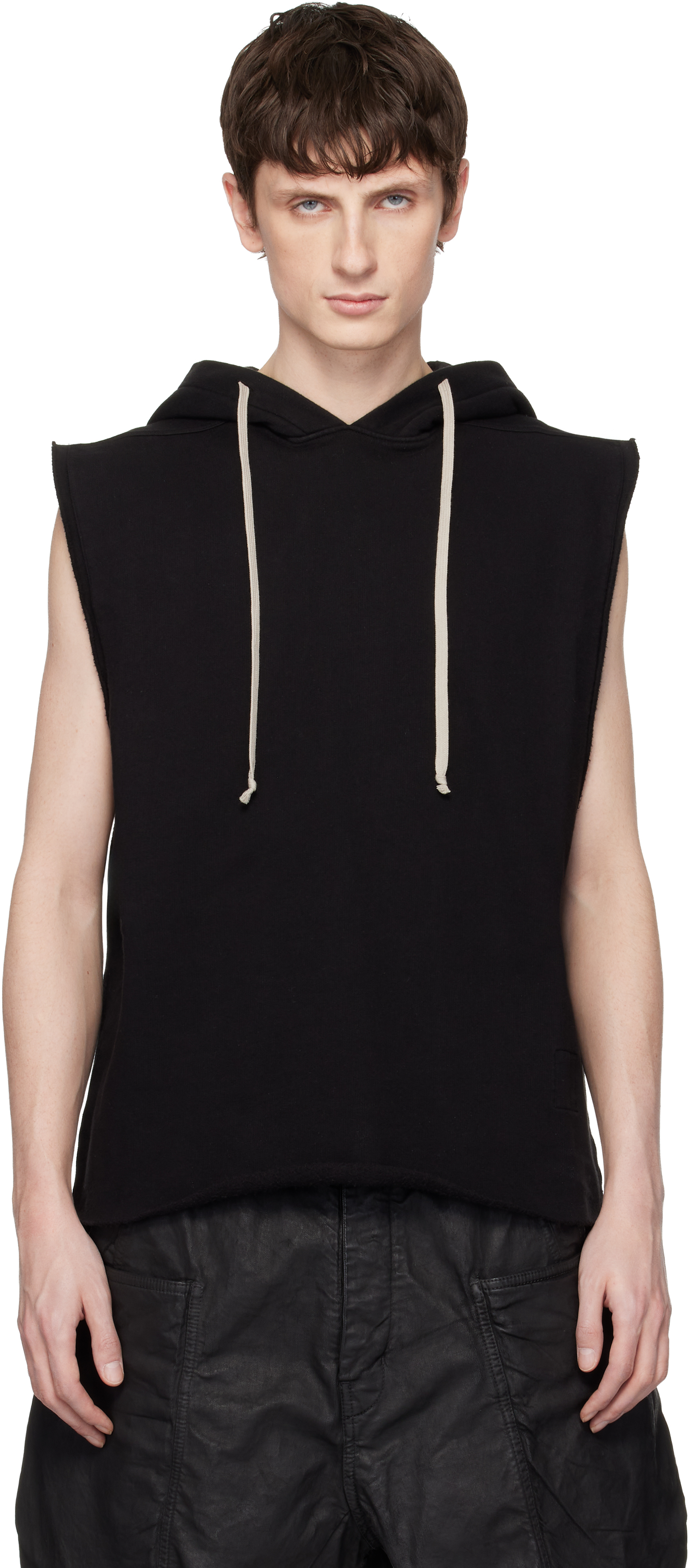 Rick Owens DRKSHDWのブラック Temple Tunic フーディがセール中