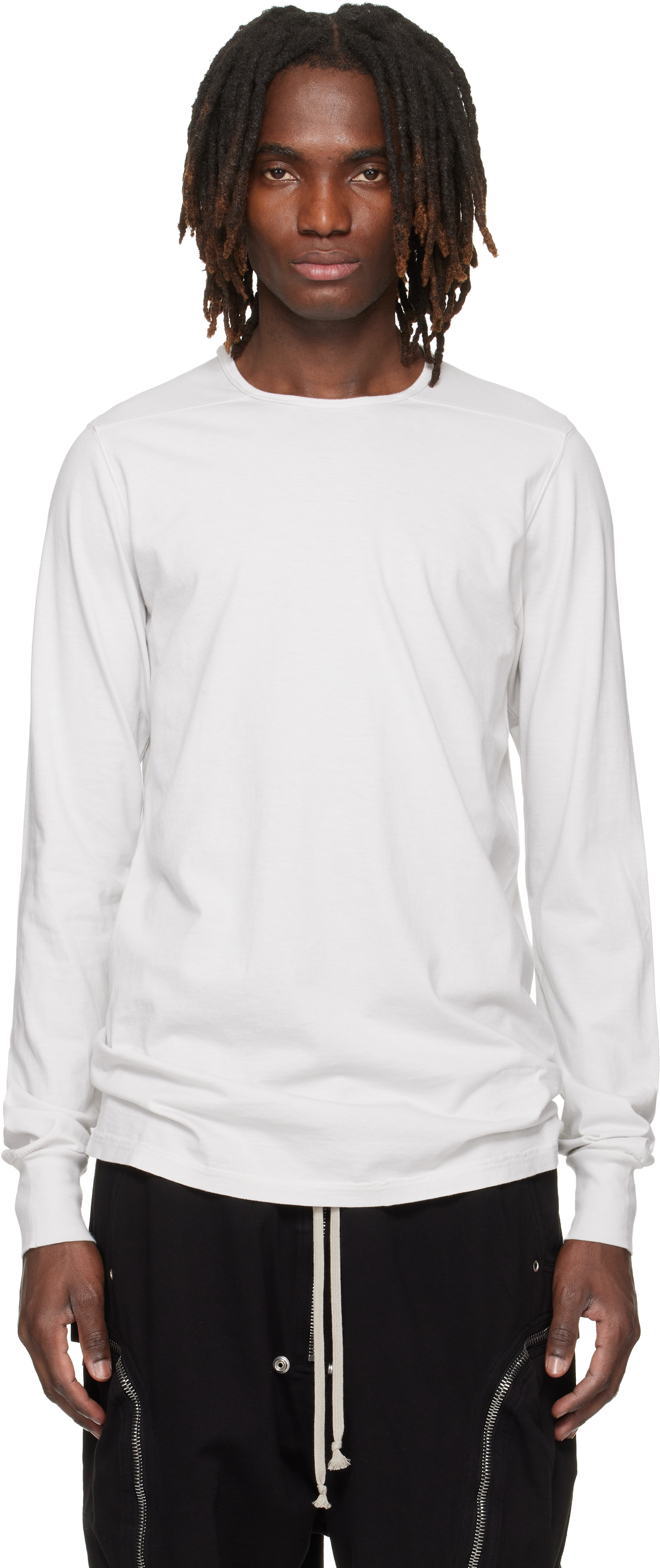 Rick Owens DRKSHDW: Off-White Temple Level LS T-shirt | SSENSE Canada