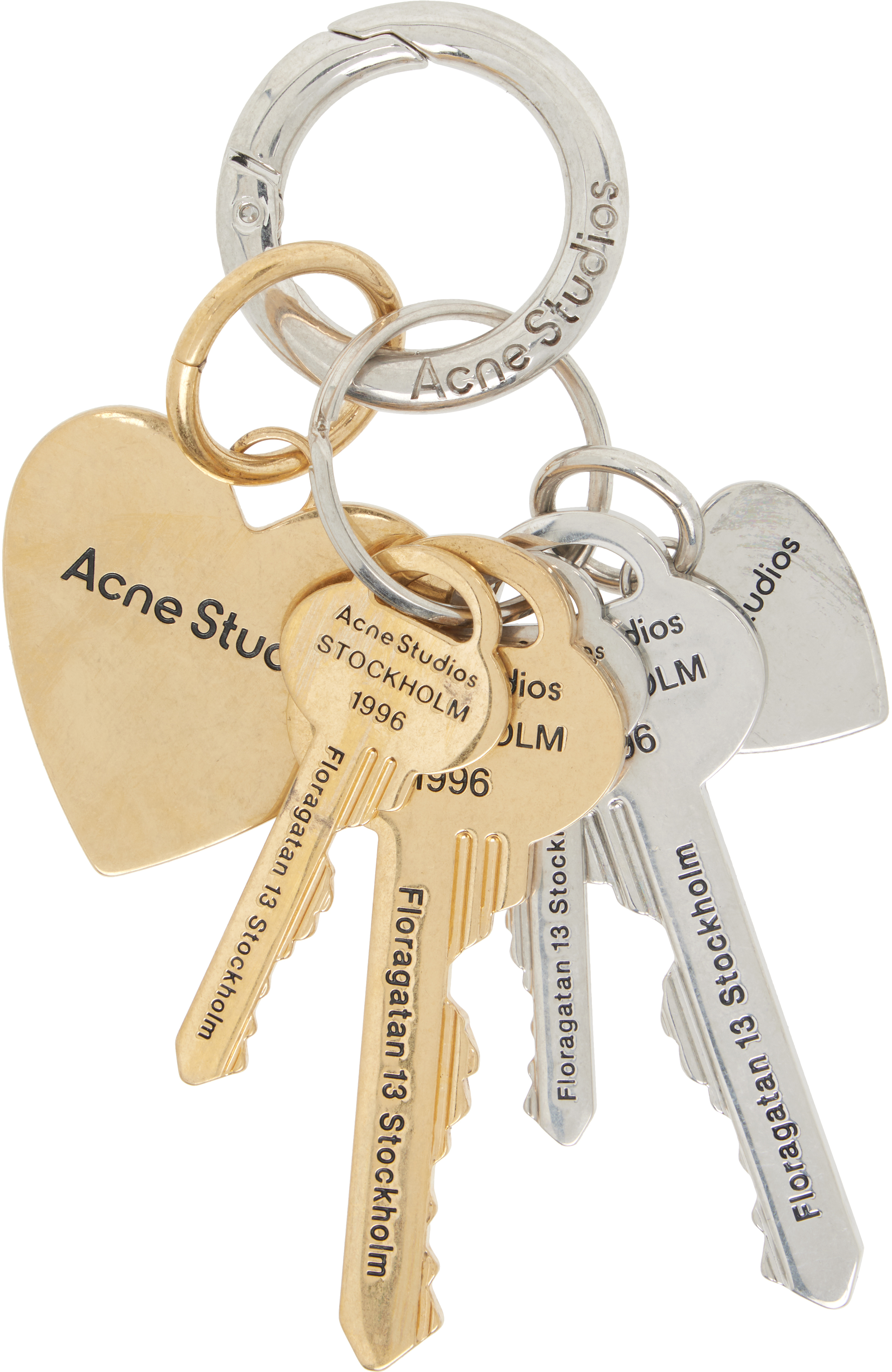 Acne Studios: Charm Keychain | SSENSE