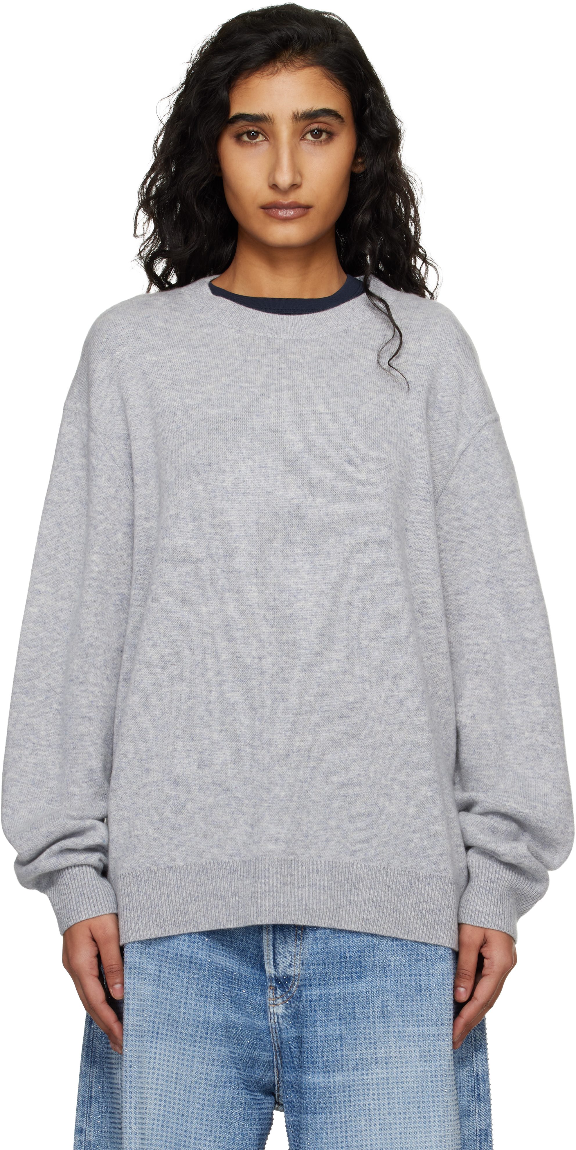 Acne Studios ウィメンズ クルーネックセーター | SSENSE 日本