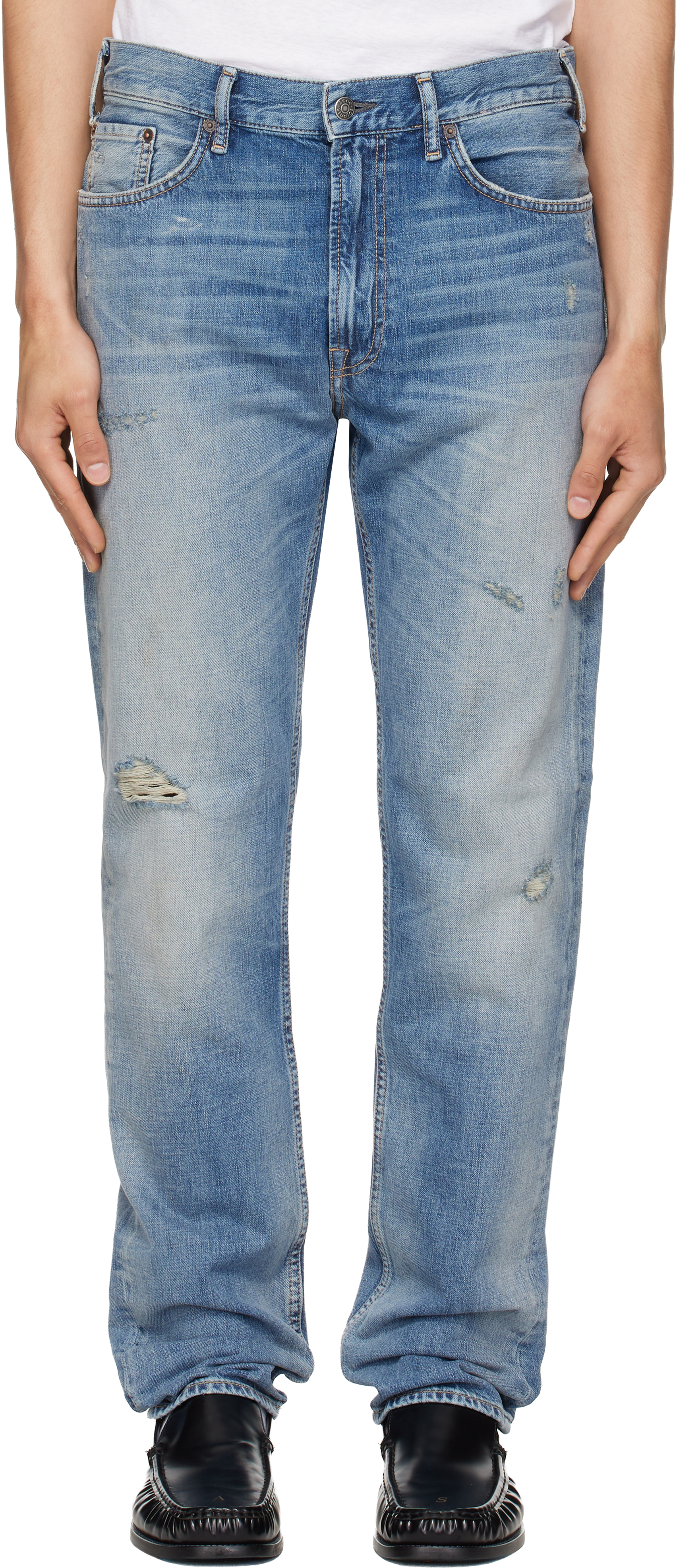 コテコテacne studious デニム Acne Studios: Blue 1979M Jeans | SSENSE