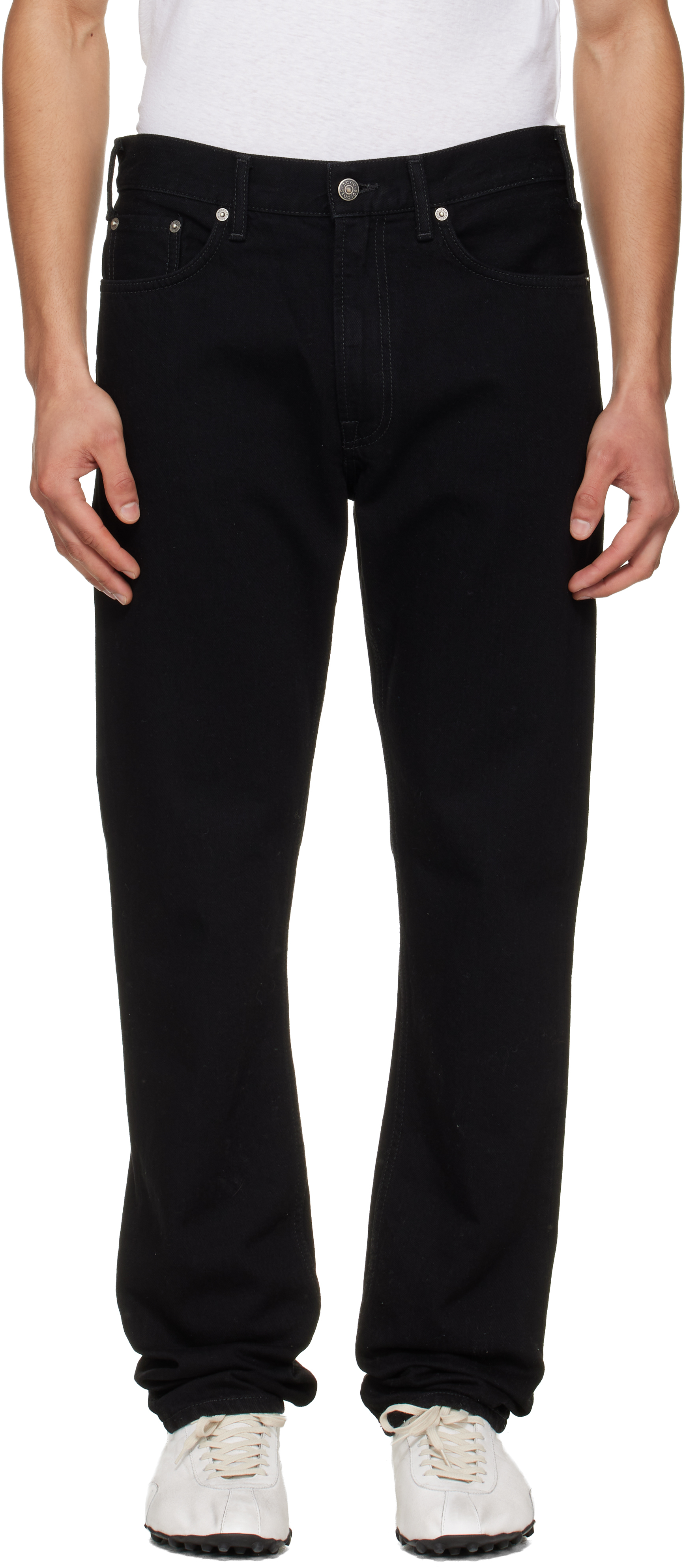 Acne Studios: Black 1979M Jeans | SSENSE