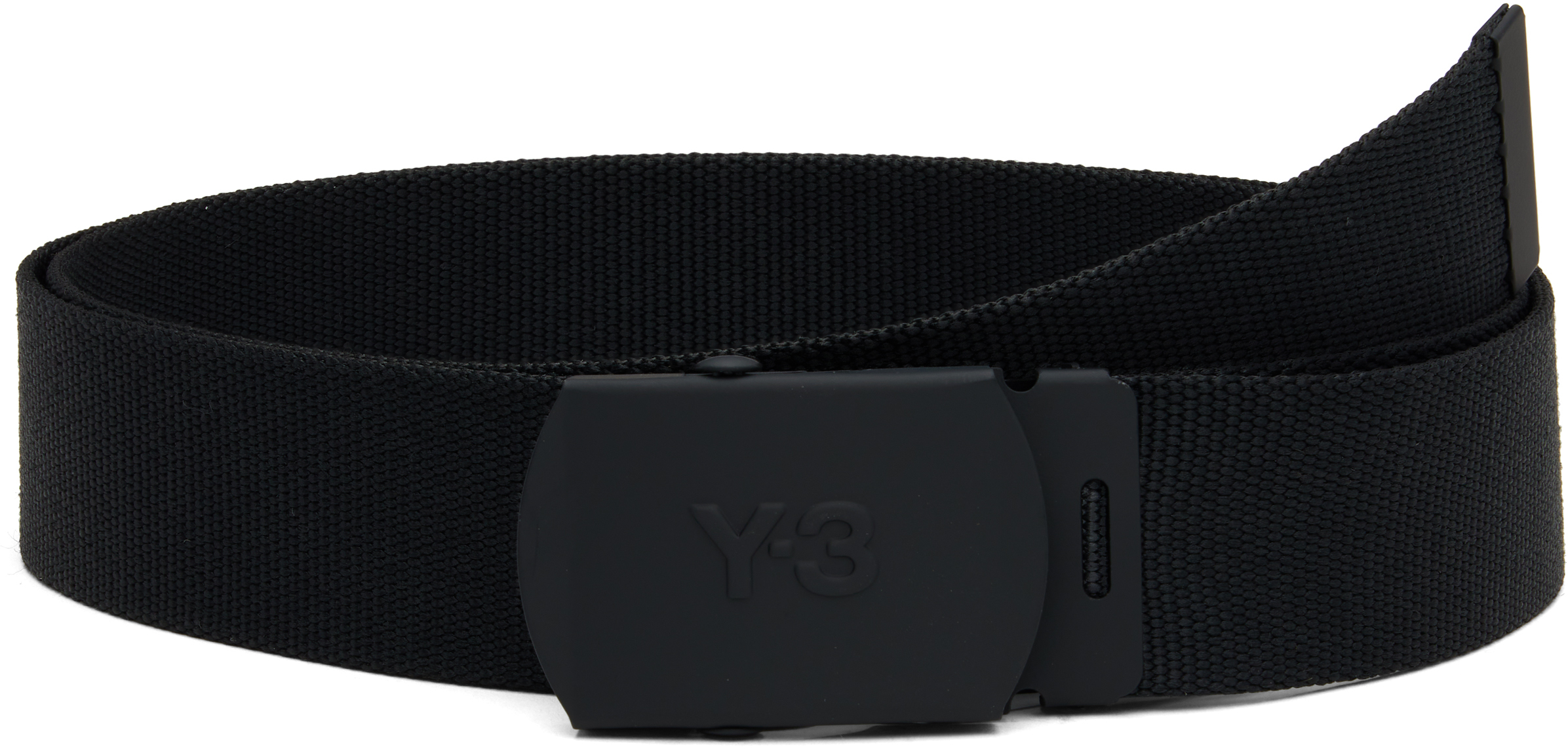ベルト Y-3 BELT BLACK Size:L Black Classic Logo Belt by Y-3 on Sale