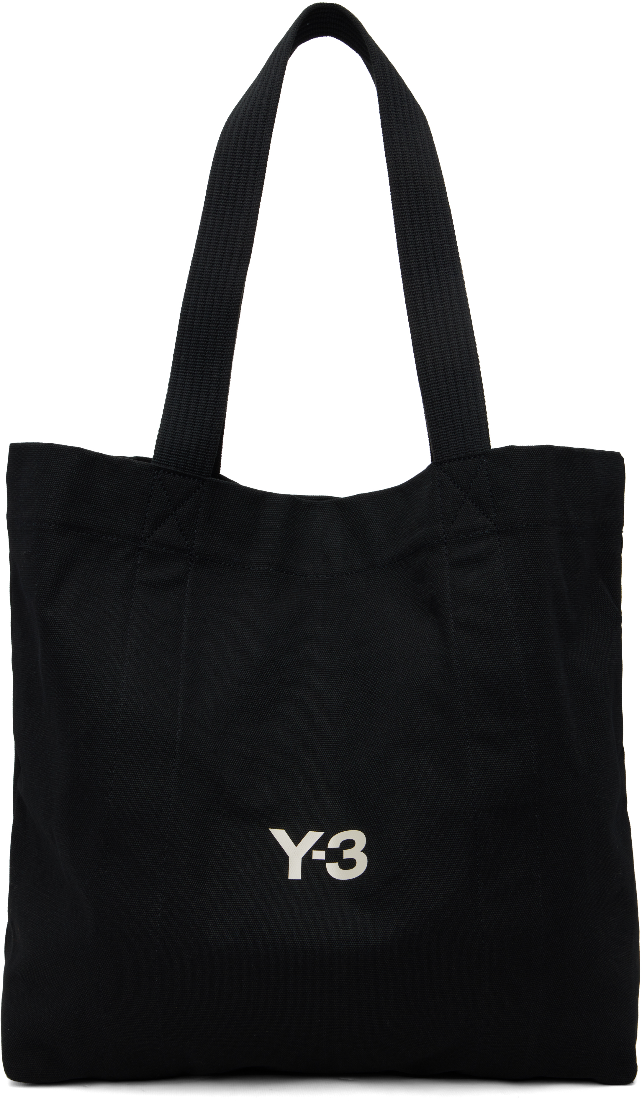 Y-3のブラック キャンバス トートバッグがセール中