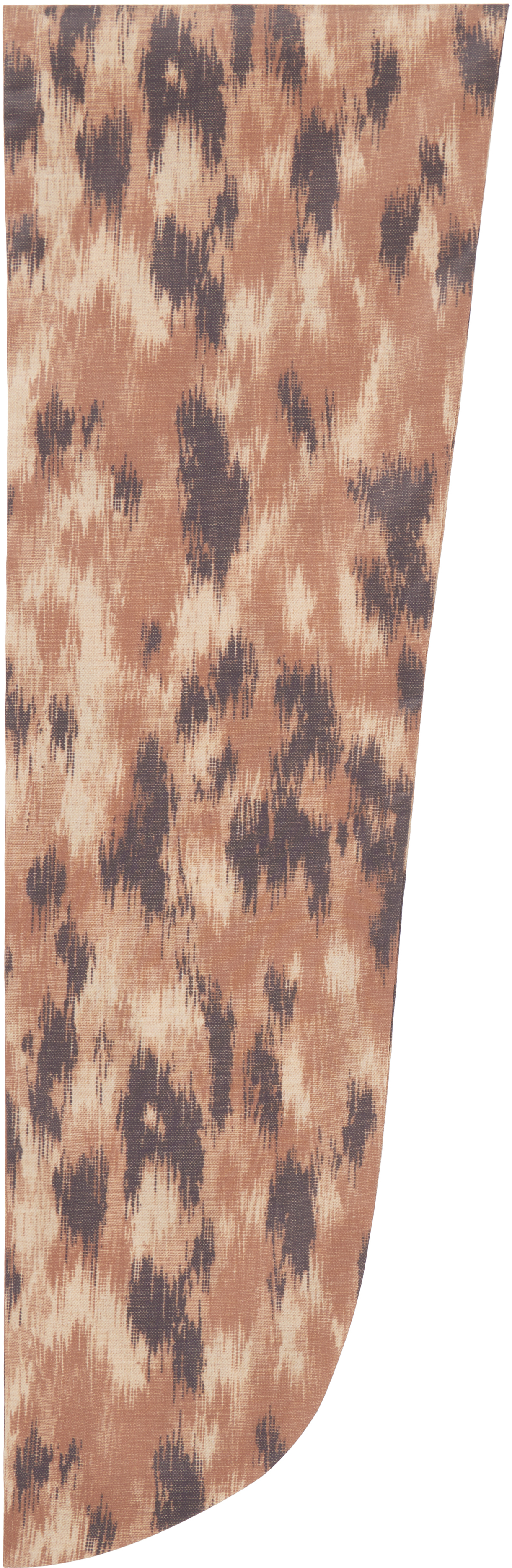 Brown Print Wrap Scarf by GANNI on Sale