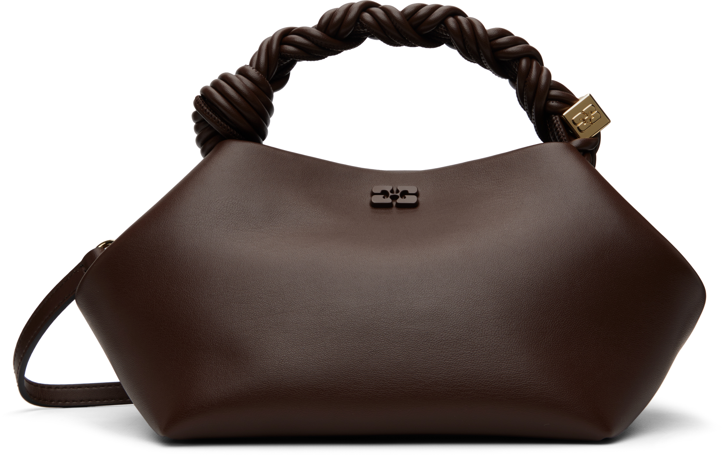 GANNI Brown Small Bou Bag