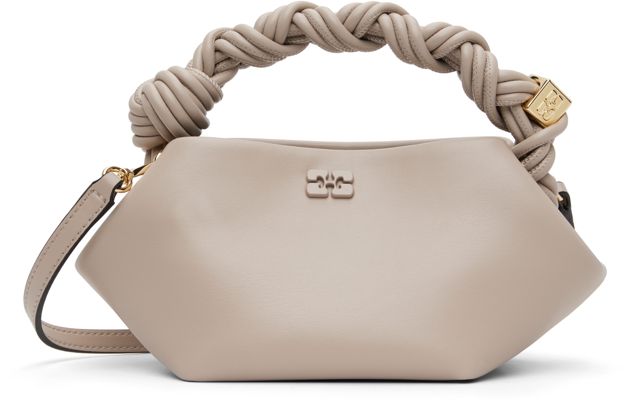 GANNI Taupe Mini Bou Bag