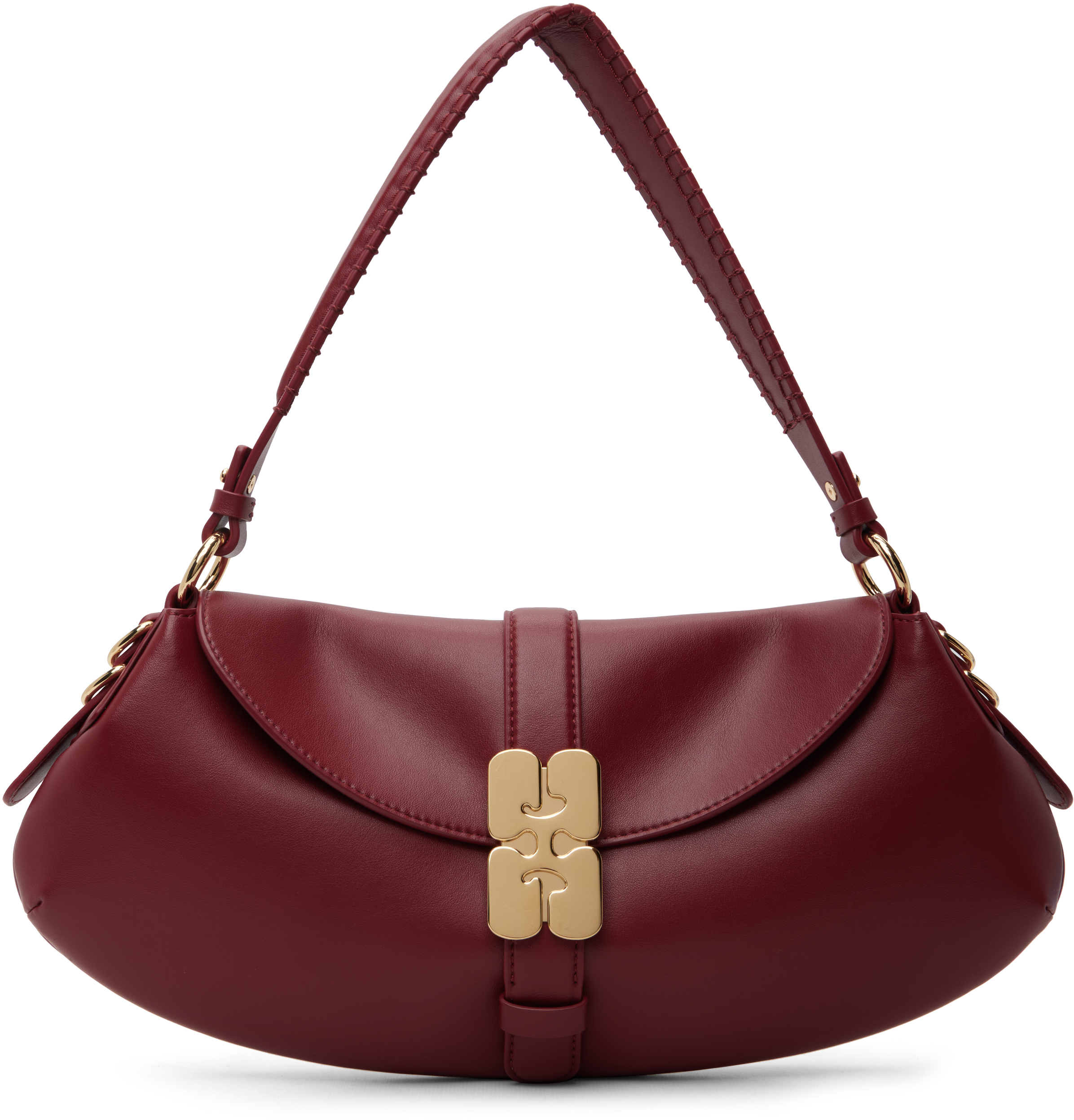 GANNI Red B-Kat Bag