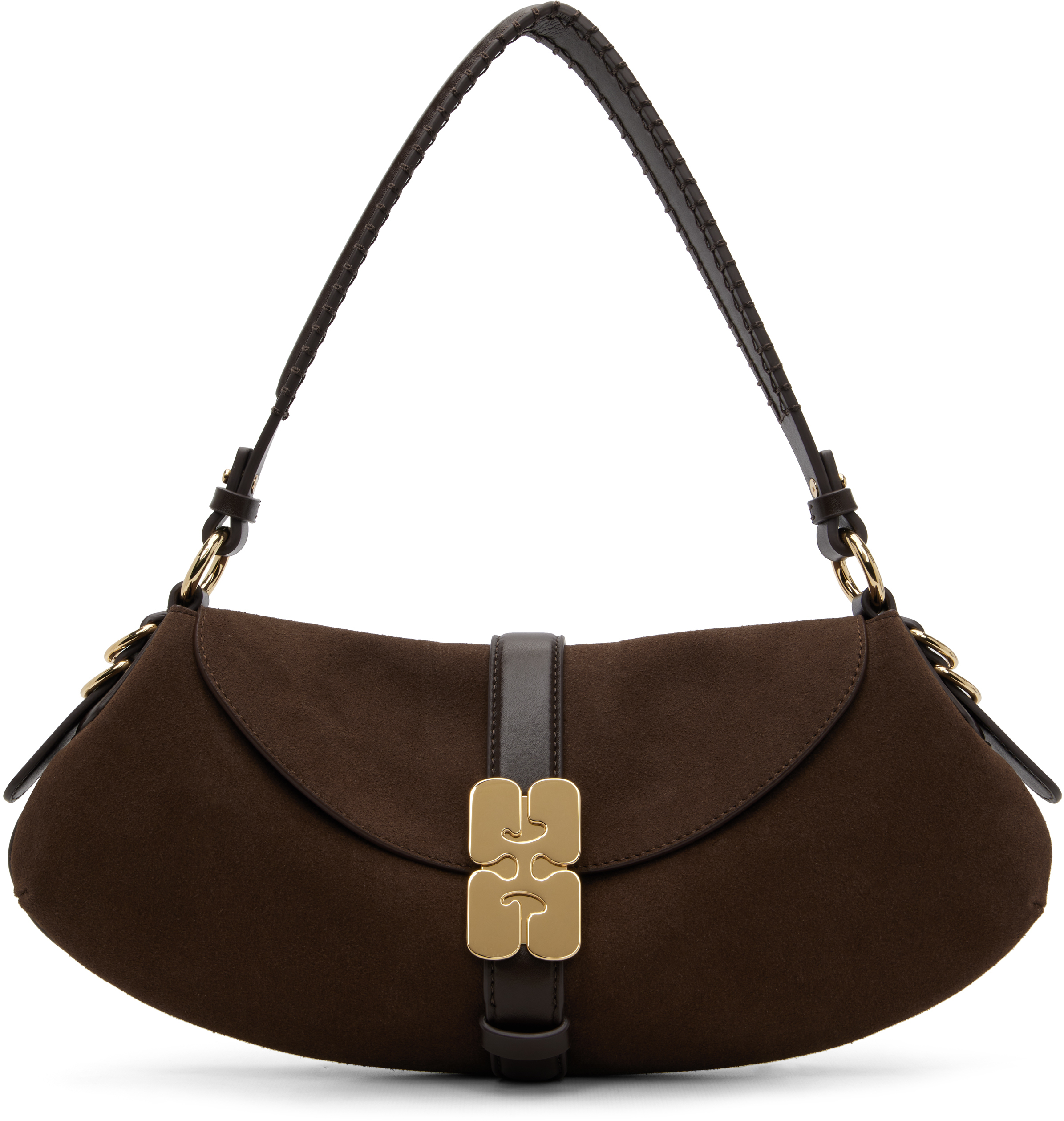 GANNI Brown B-Kat Bag