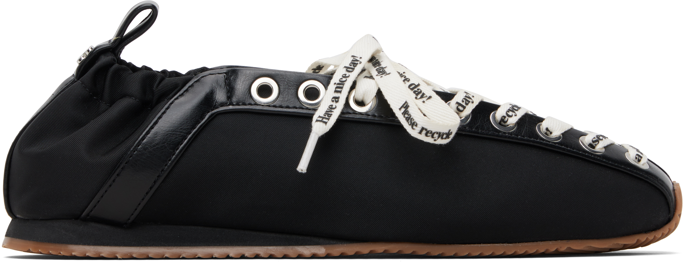 GANNIのブラック Sporty フラットシューズがセール中