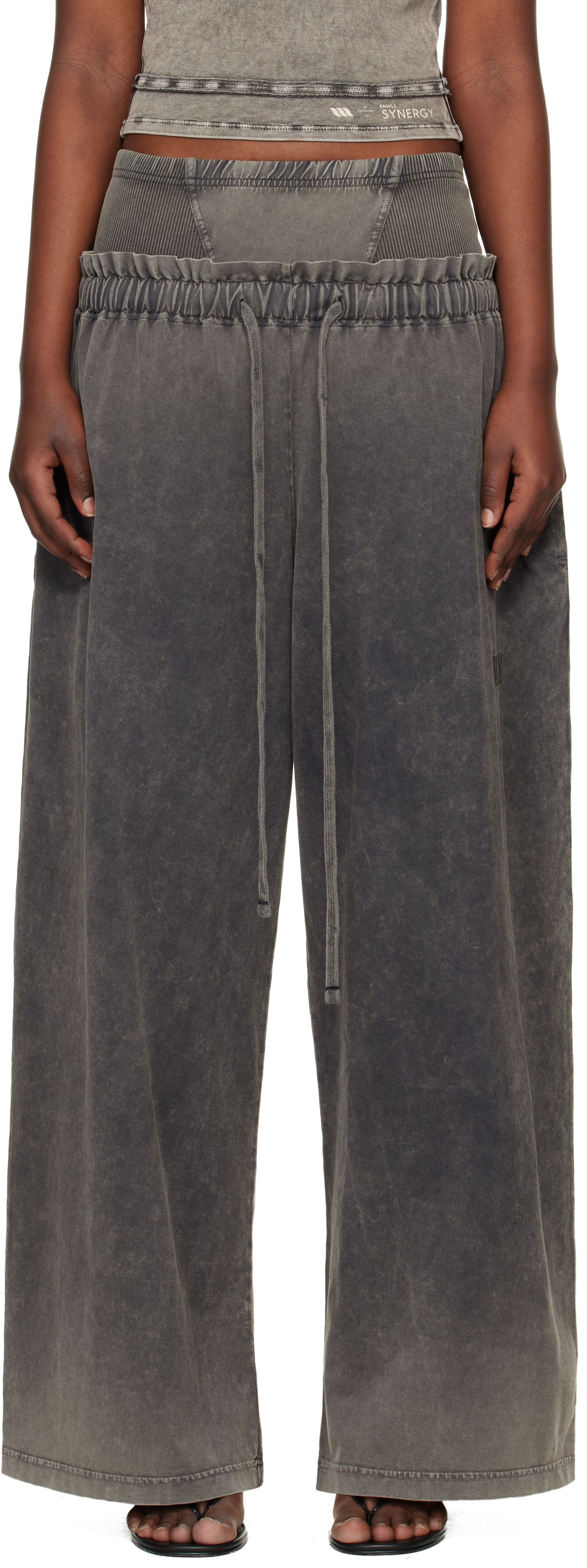 KNWLS Black Haze Sweatpants