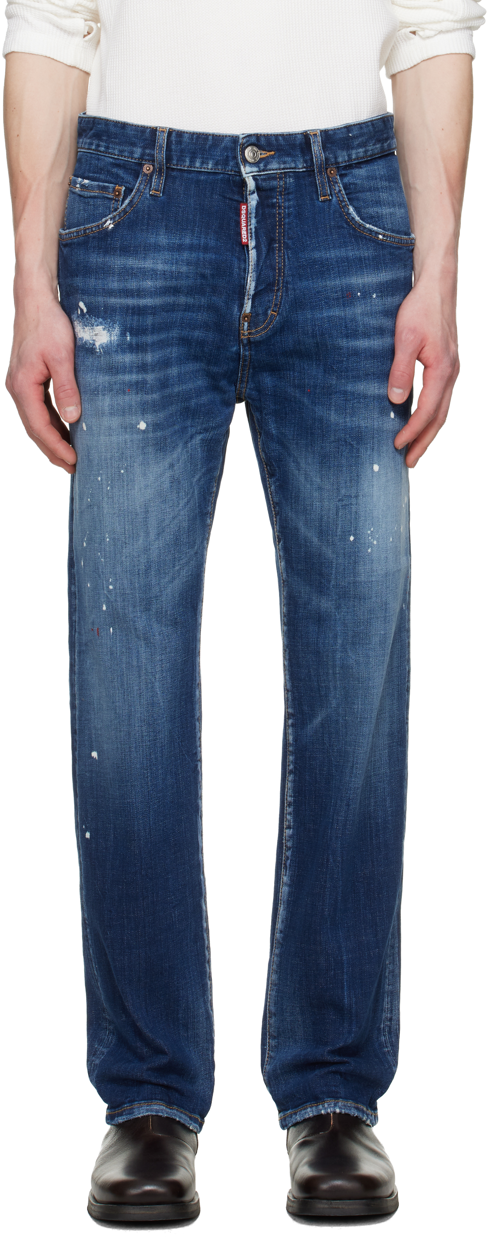 Blue 642 Jeans by Dsquared2 on Sale