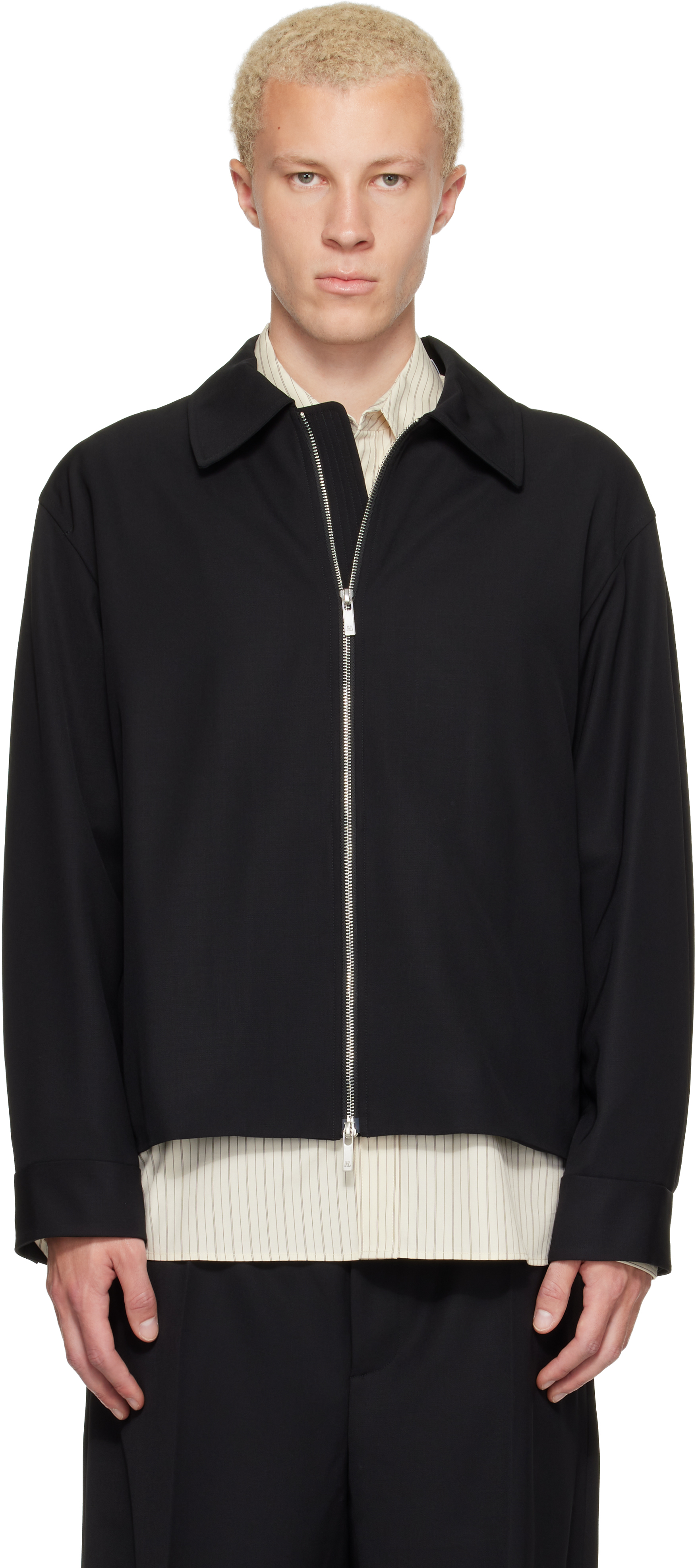 本人期Helmut lang 03” shirt jacket Black Wardrobe Shirt Jacket by Helmut Lang on Sale