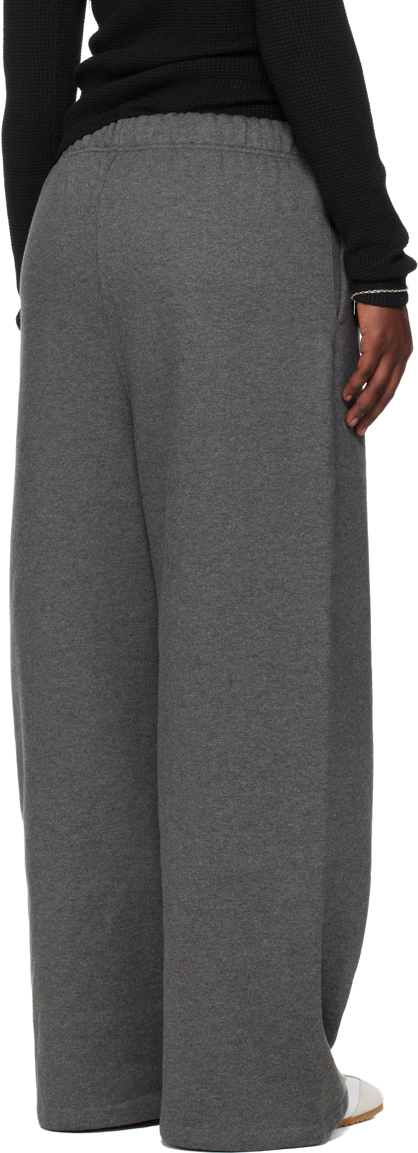 Essentials Gray Holiday Lounge Sweatpants In Gray