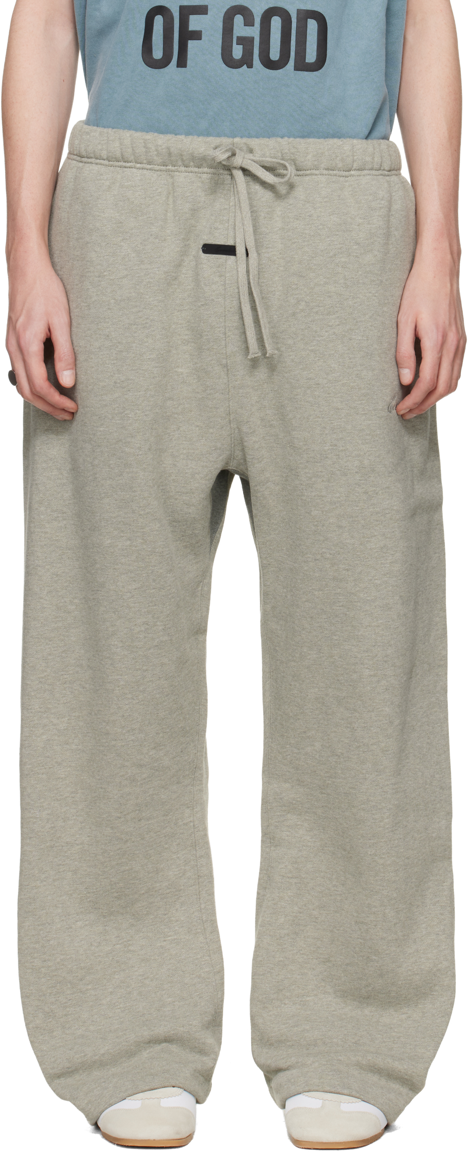 Gray Signature Flare Sweatpants