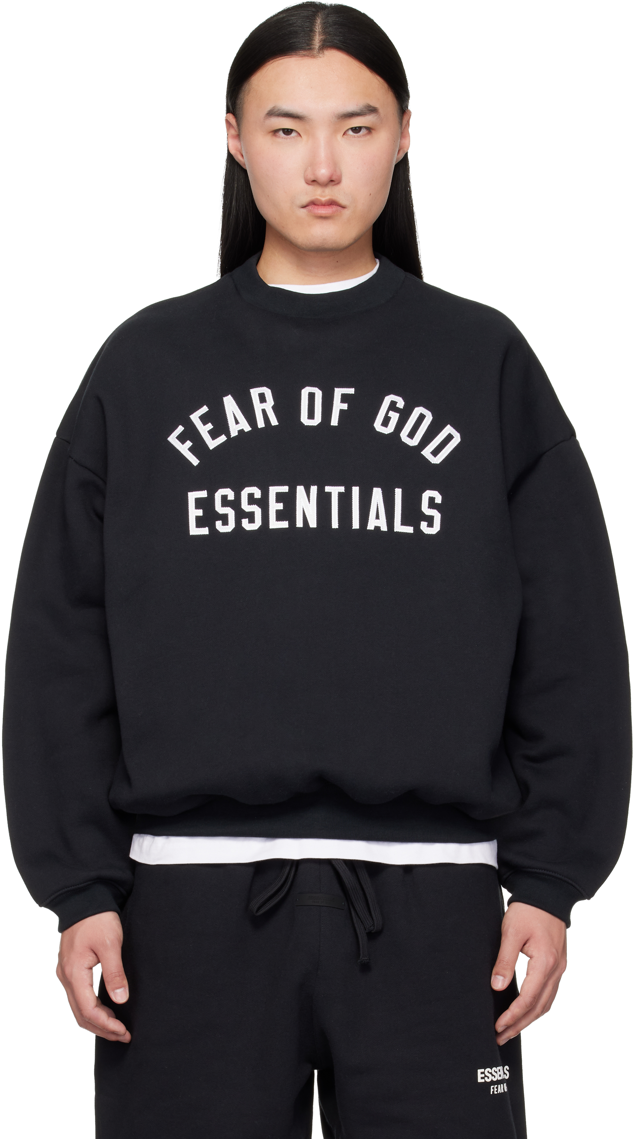 Fear Of God Essentials メンズ スウェットシャツ | SSENSE 日本 Fear Of God Essentials メンズ スウェットシャツ | SSENSE 日本