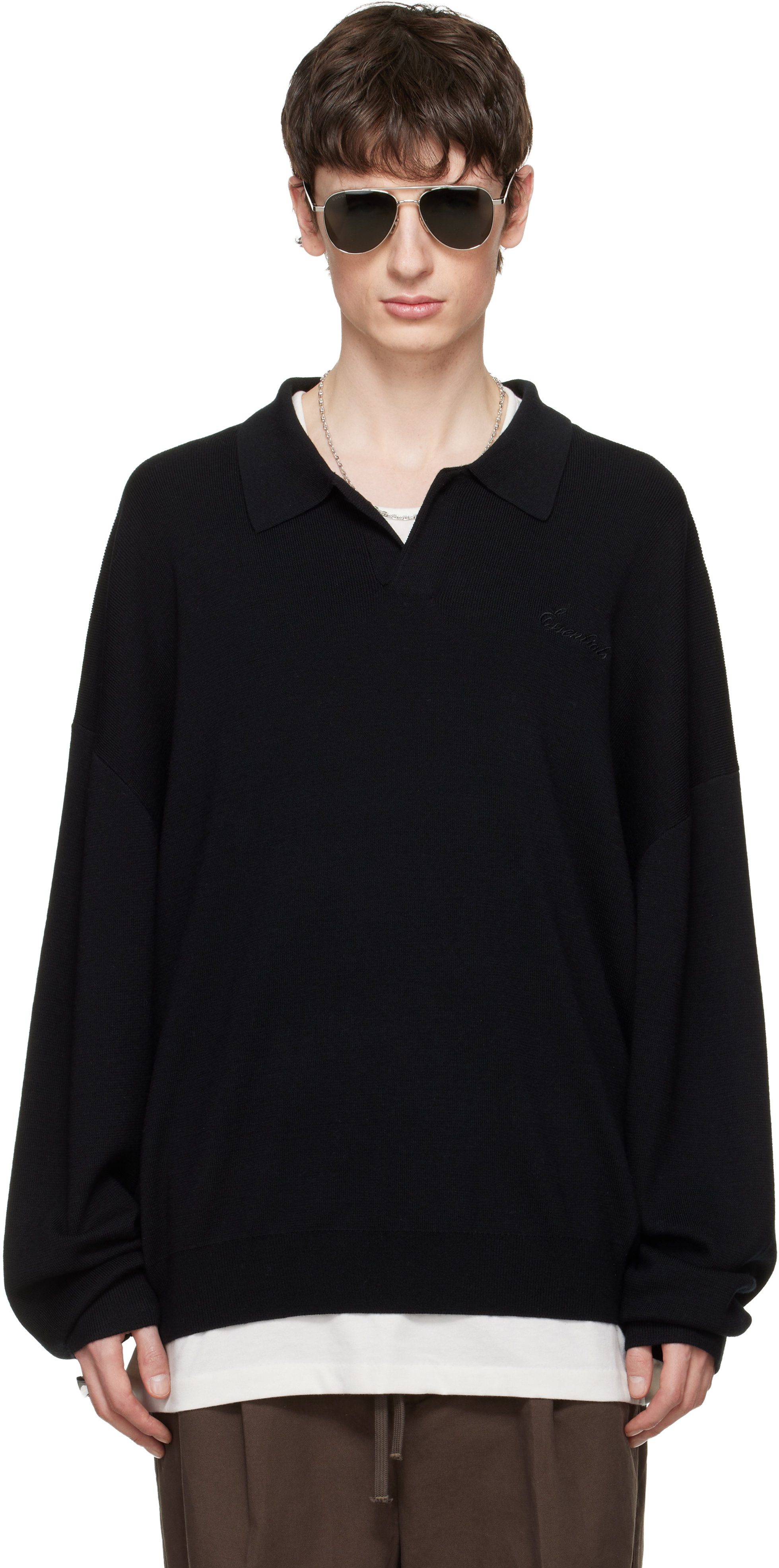 patagonia メンズ・エッセンシャル・ポロシャツ ブラック Lサイズ patagonia PATAGONIA M's Essential Polo｜OSHMAN'S ONLINE 公式通販