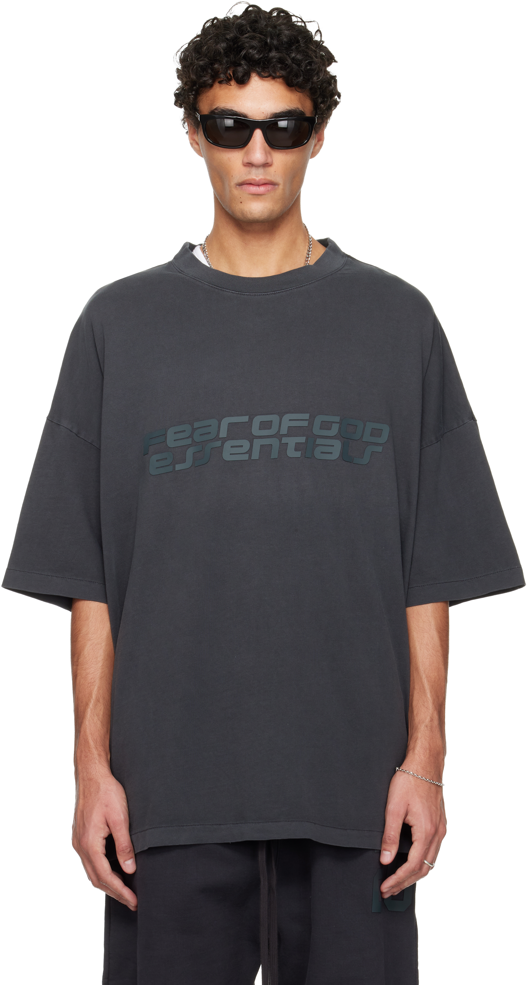 FEAR OF GOD ESSENTIALS t-shirt à Col Rond | Noir